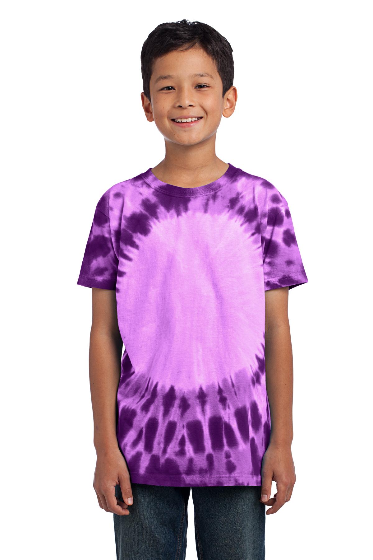 Port & Co &#153;  Youth Window Tie-Dye Tee. PC149Y