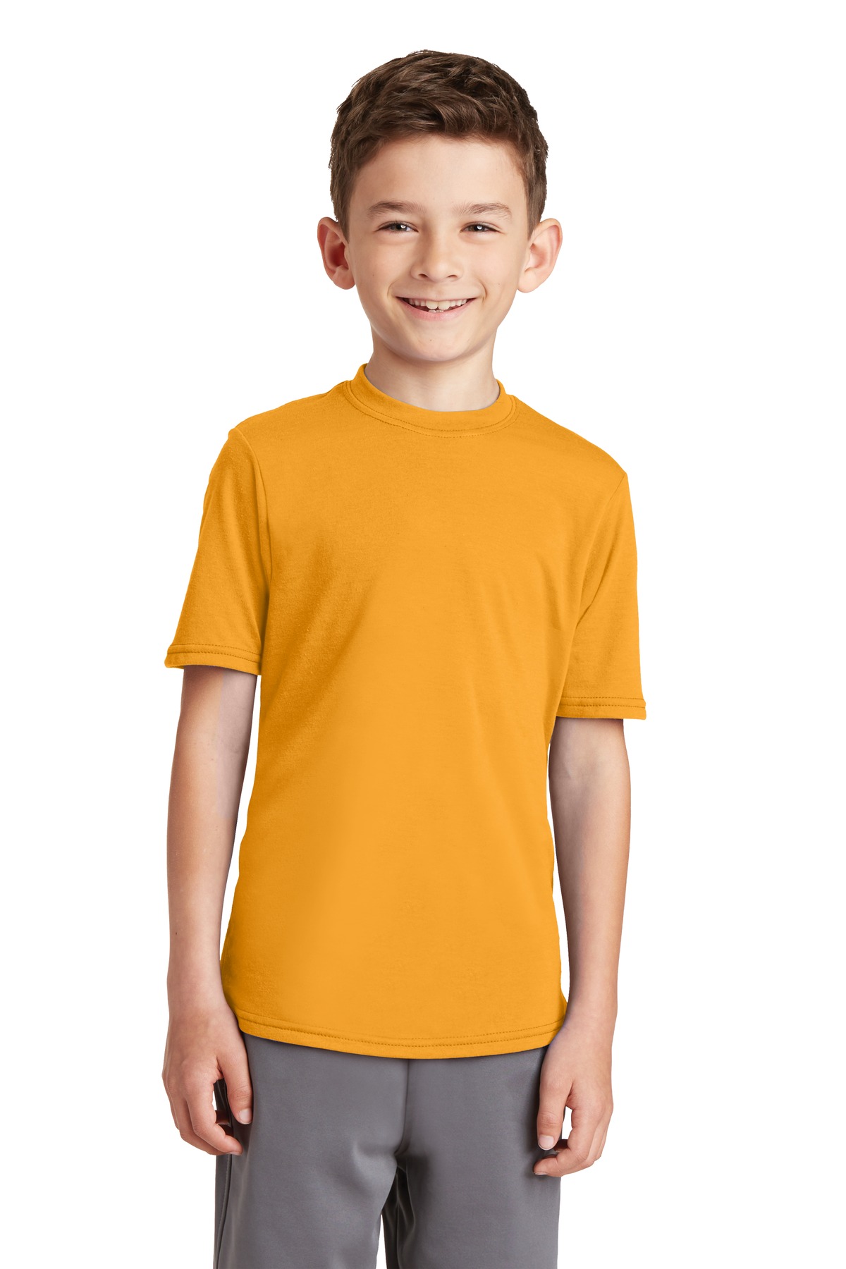 Port & Co &#153;  Youth Performance Blend Tee. PC381Y
