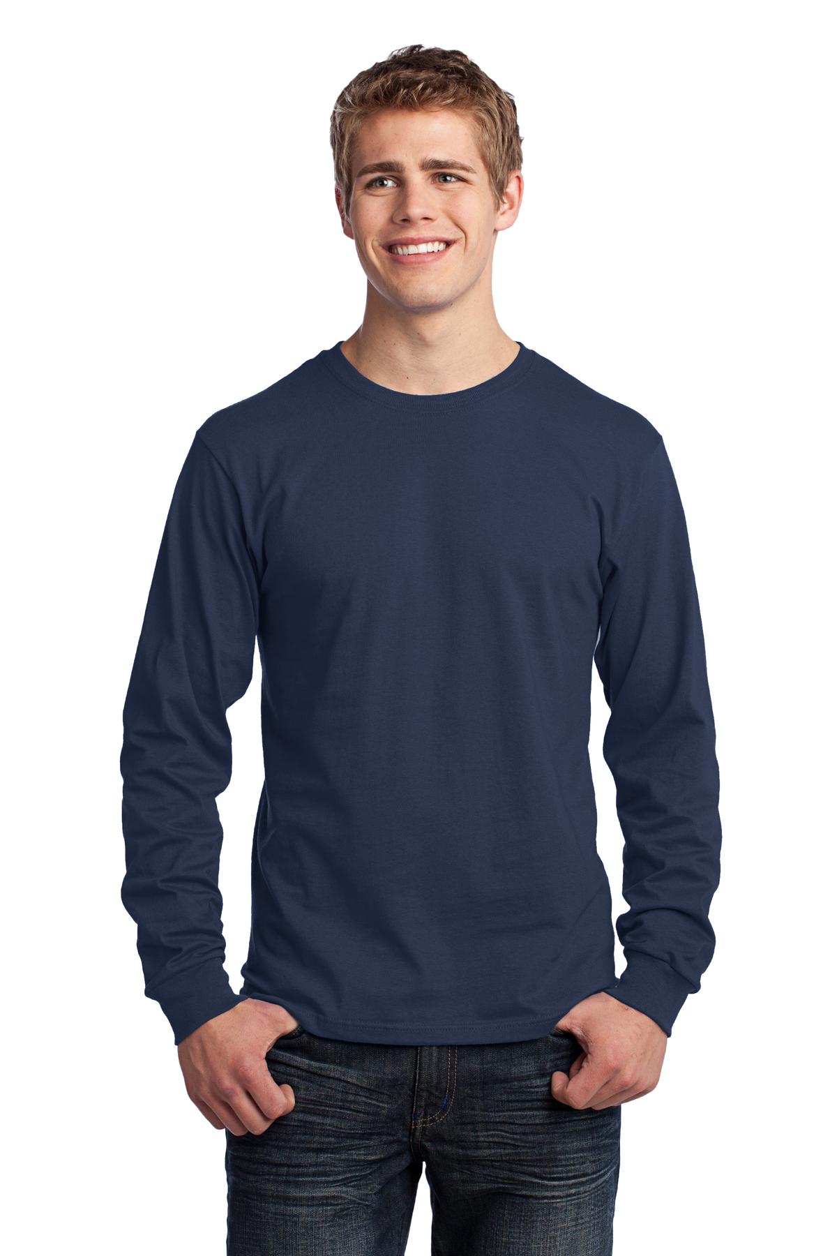Port & Co &#153;  Long Sleeve Core Cotton Tee. PC54LS