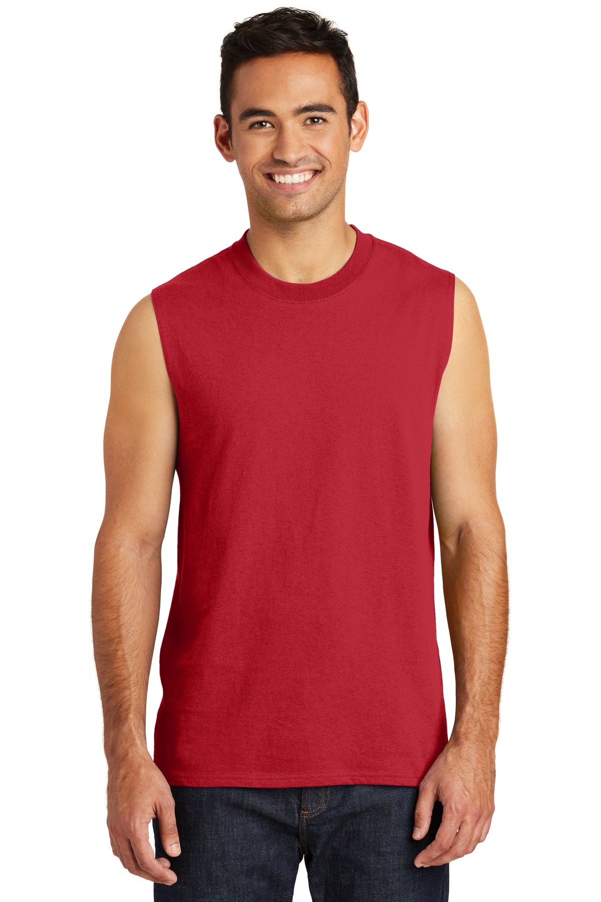Port & Co &#153;  Core Cotton Sleeveless Tee. PC54SL