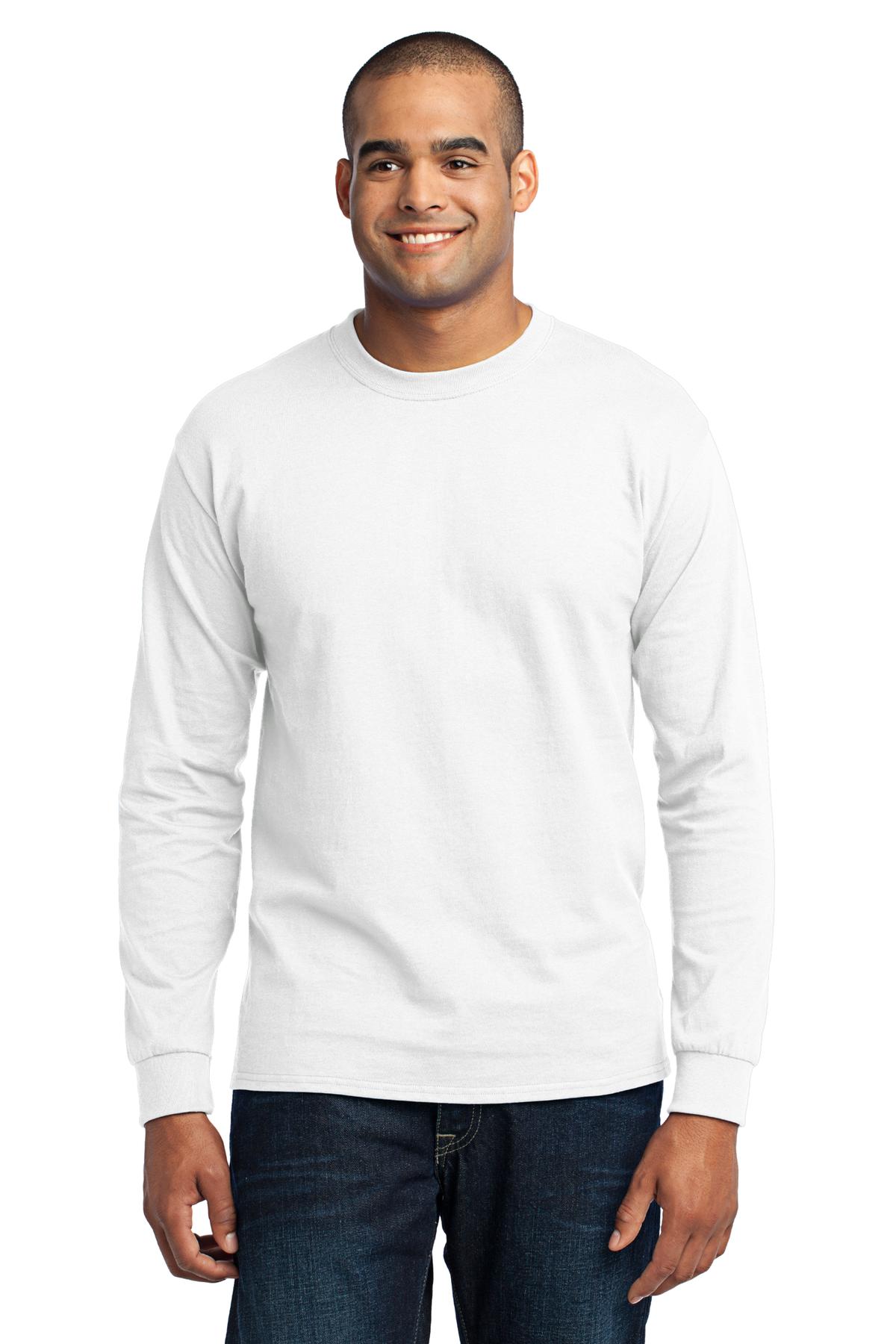 Port & Co &#153;  Tall Long Sleeve Core Blend Tee. PC55LST