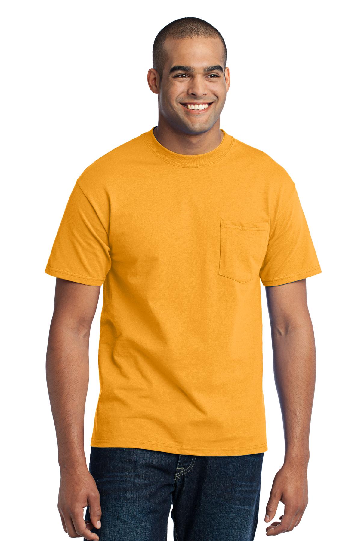Port & Co &#153;  Core Blend Pocket Tee. PC55P