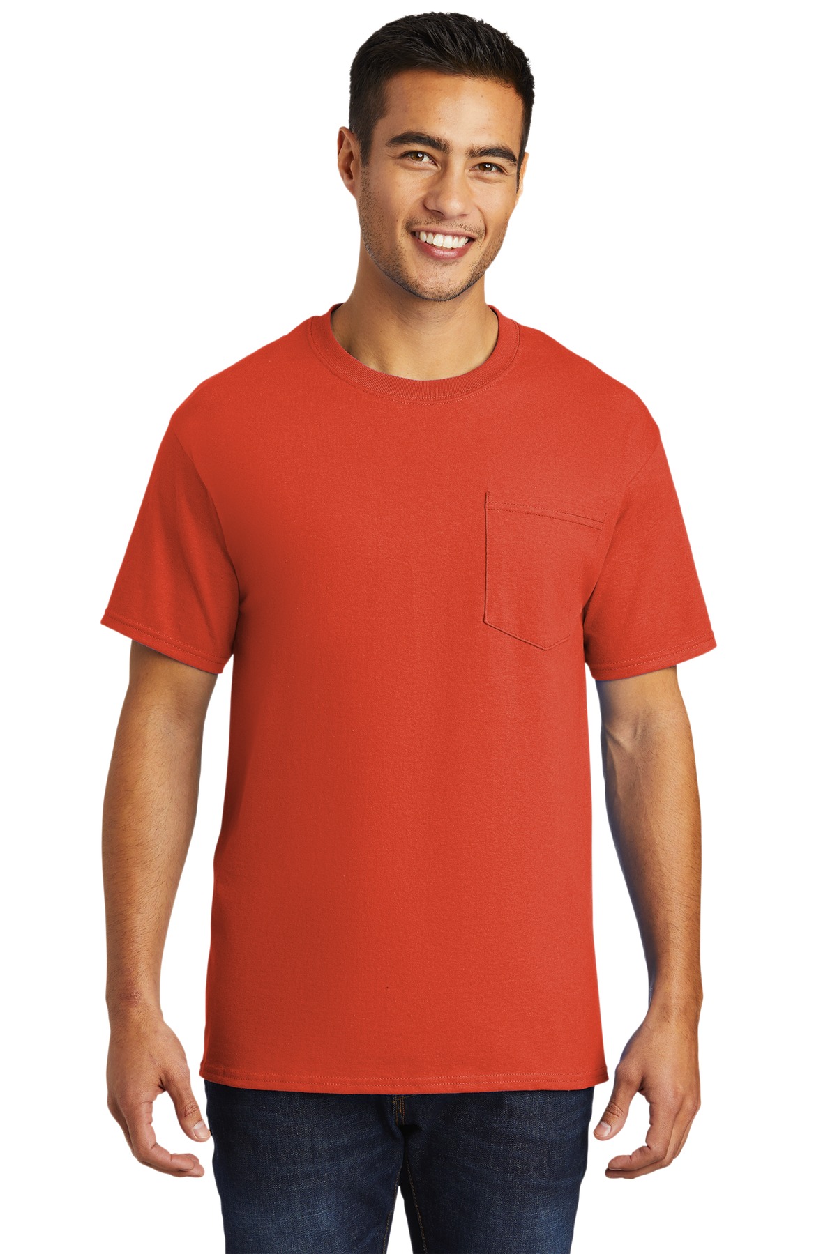 Port & Co &#153;  Tall Essential Pocket Tee. PC61PT
