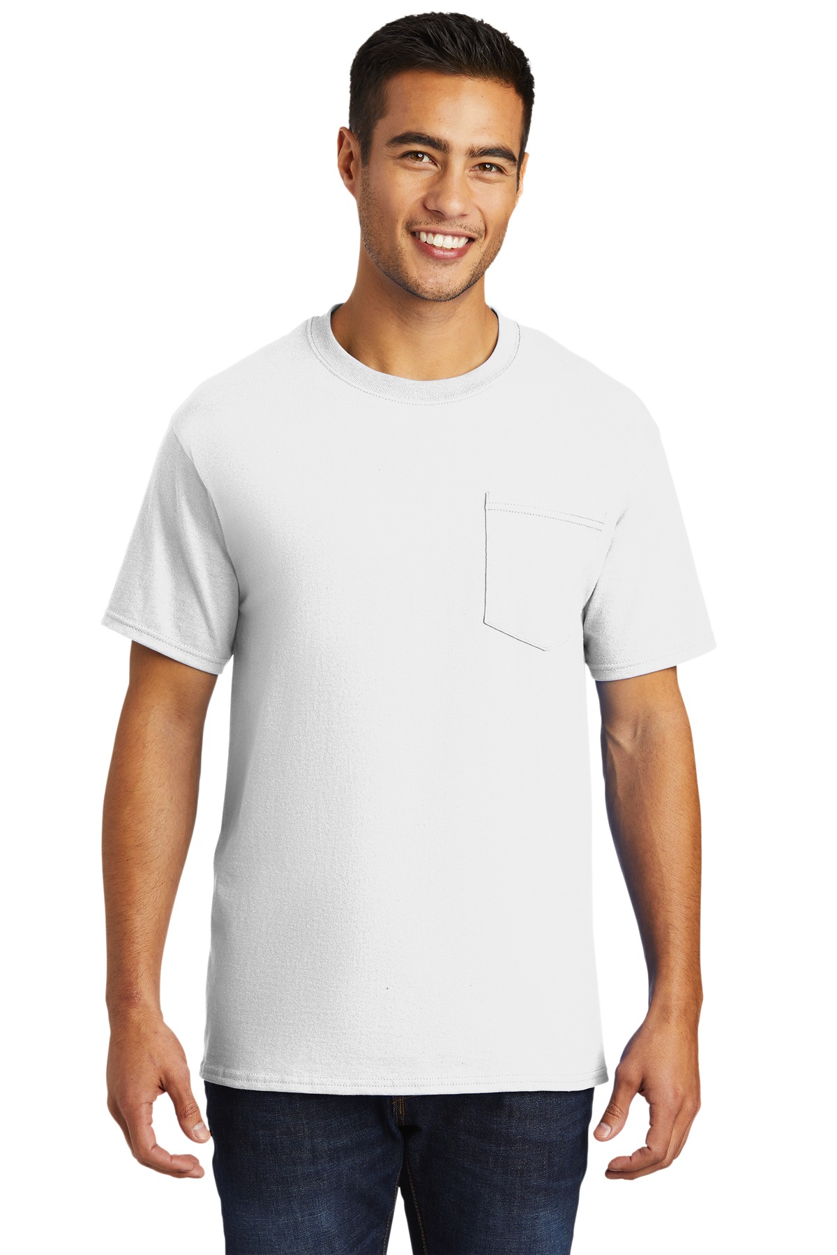 Port & Co &#153;  Tall Essential Pocket Tee. PC61PT