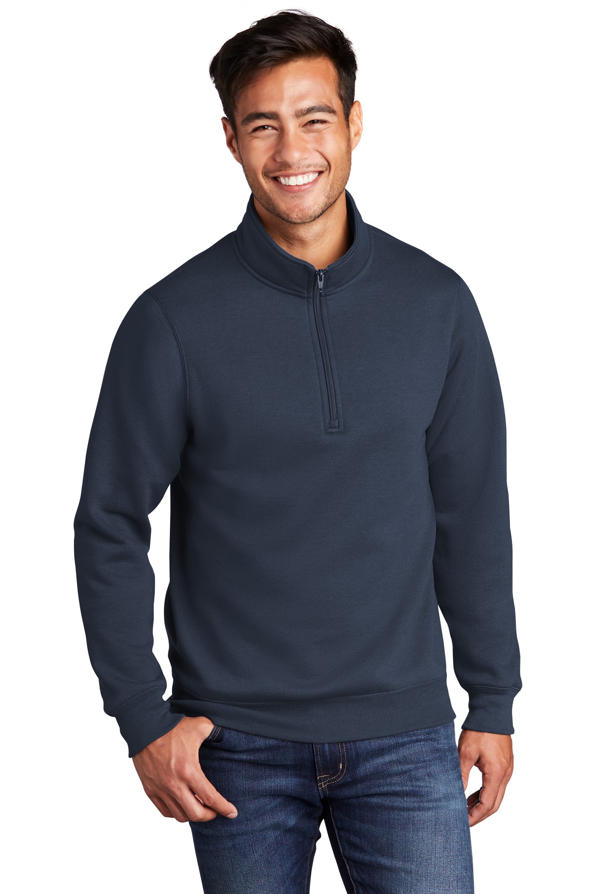 Port & Co &#153;  Core Fleece 1/4-Zip Pullover Sweatshirt PC78Q