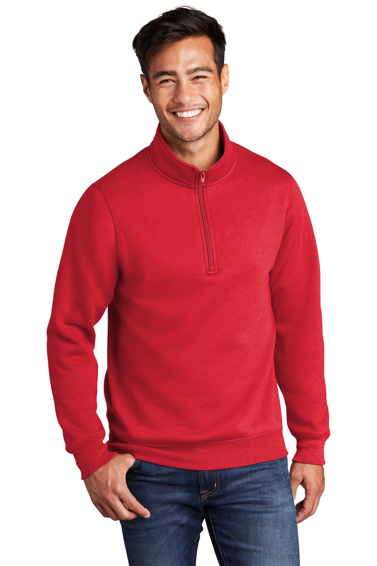 Port & Co &#153;  Core Fleece 1/4-Zip Pullover Sweatshirt PC78Q