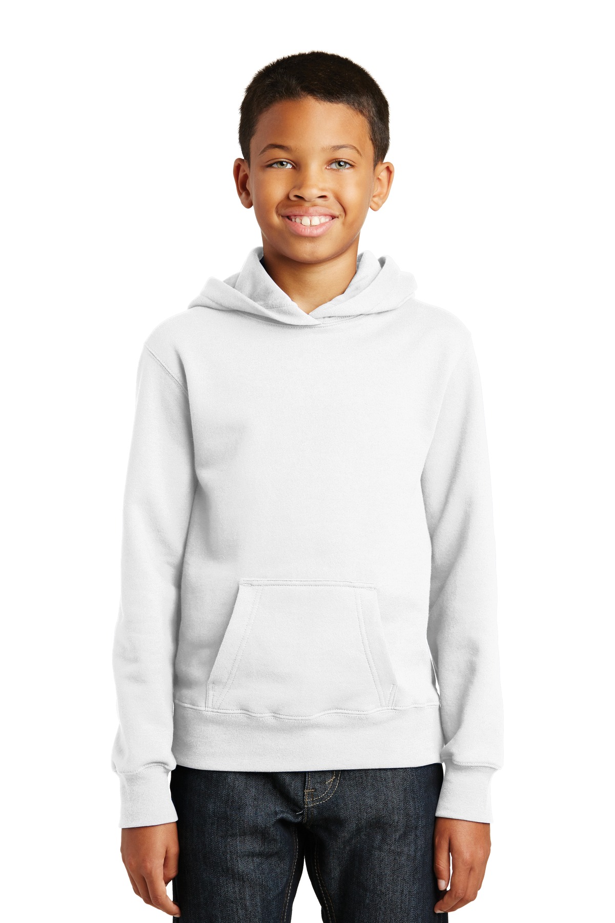 Port & Co &#153;  Youth Fan Favorite Fleece Pullover Hooded Sweatshirt. PC850YH