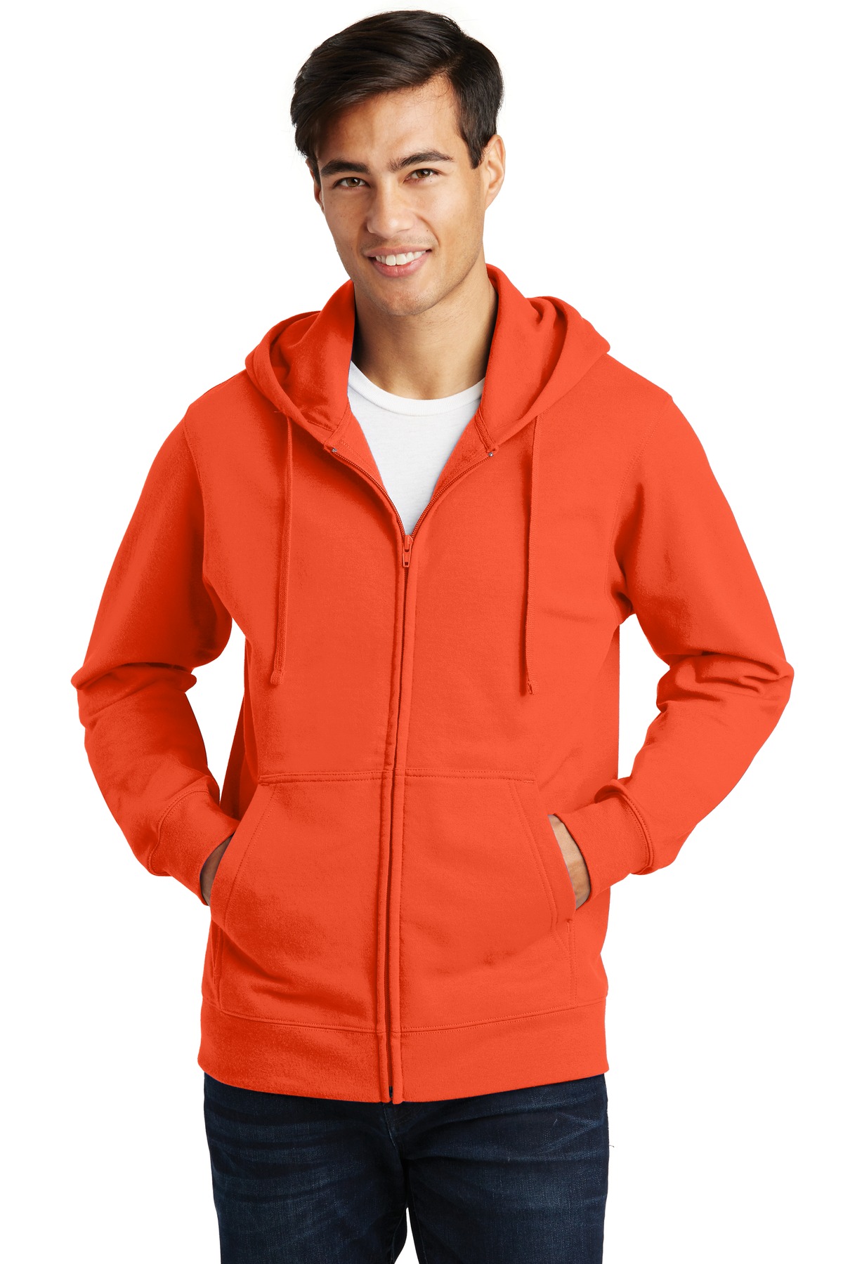 Port & Co &#153;  Fan Favorite Fleece Full-Zip Hooded Sweatshirt. PC850ZH