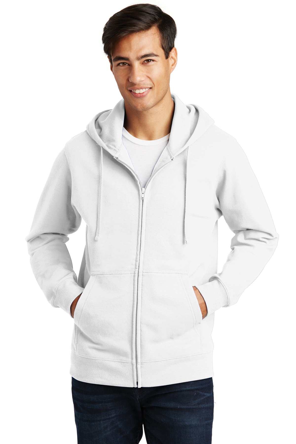 Port & Co &#153;  Fan Favorite Fleece Full-Zip Hooded Sweatshirt. PC850ZH