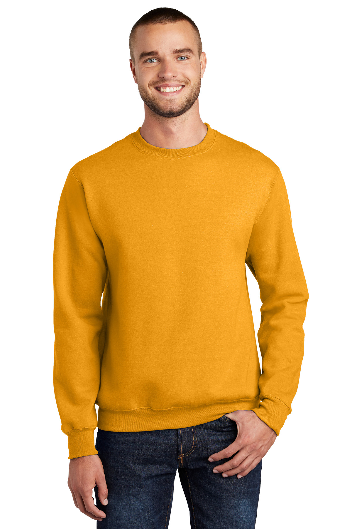 Port & Co &#153;  Essential Fleece Crewneck Sweatshirt.  PC90