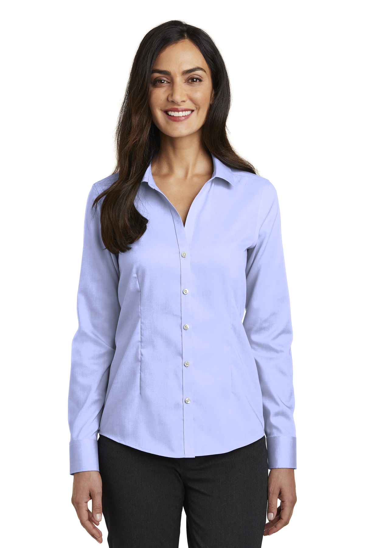  DISCONTINUED  Red House &#174;   Ladies Pinpoint Oxford Non-Iron Shirt. RH250