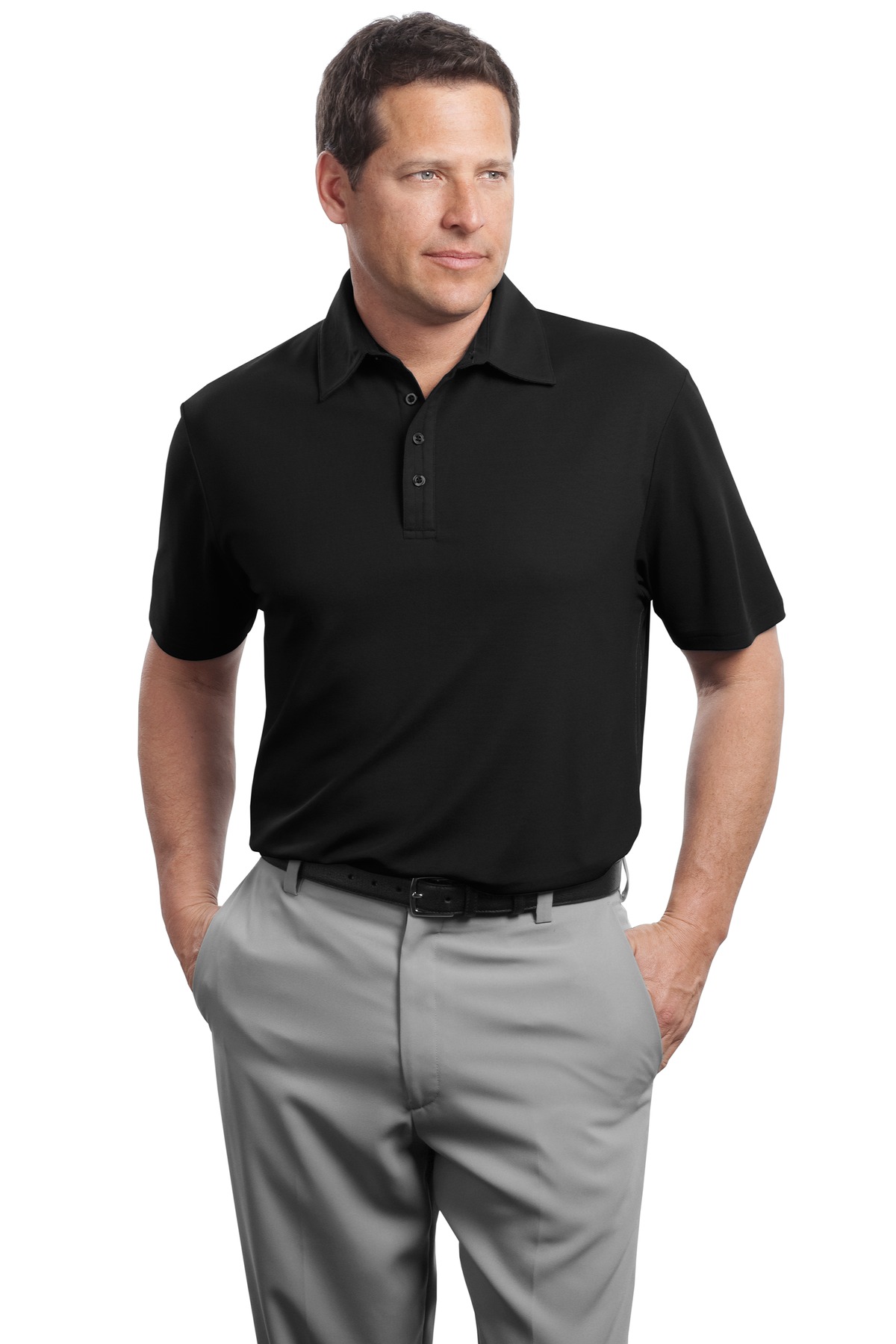  DISCONTINUED  Red House&#174; - Contrast Stitch Performance Pique Polo - RH49