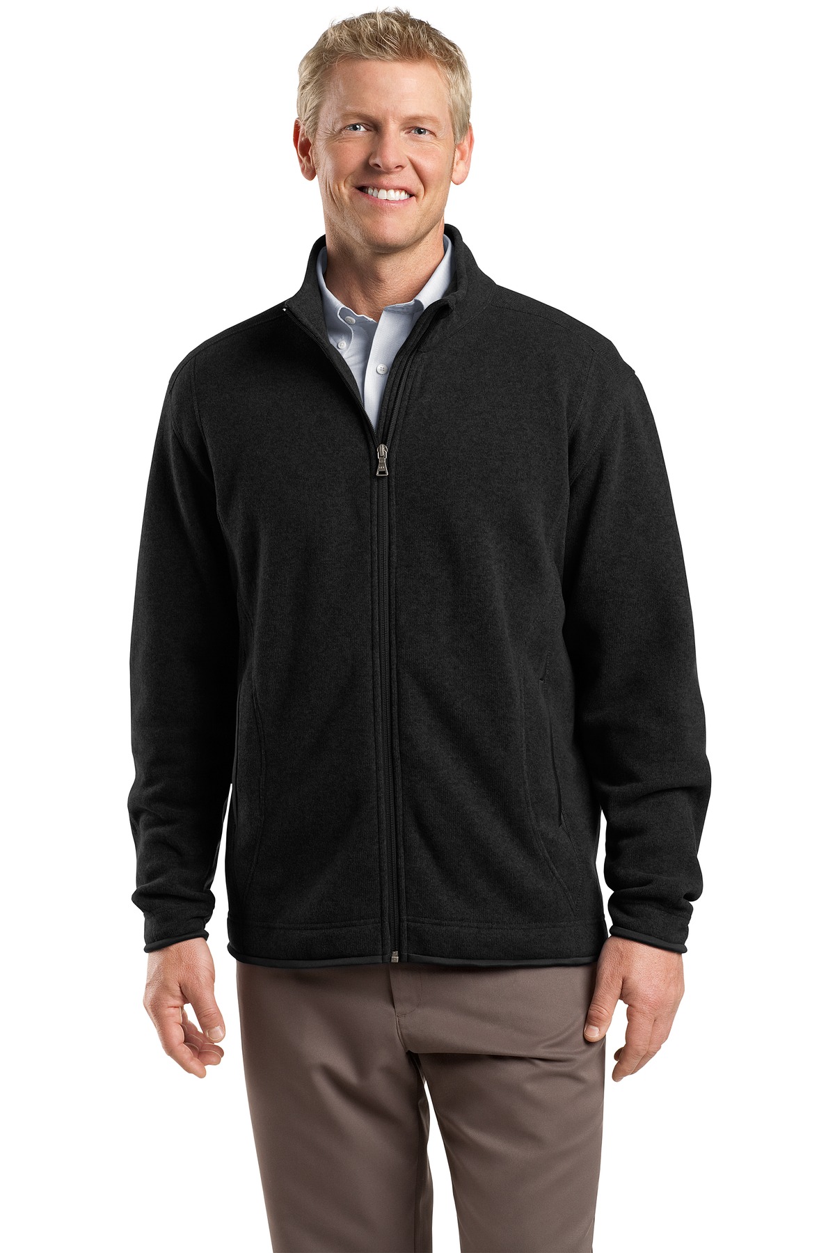  DISCONTINUED  Red House &#174;  - Sweater Fleece Full-Zip Jacket. RH54