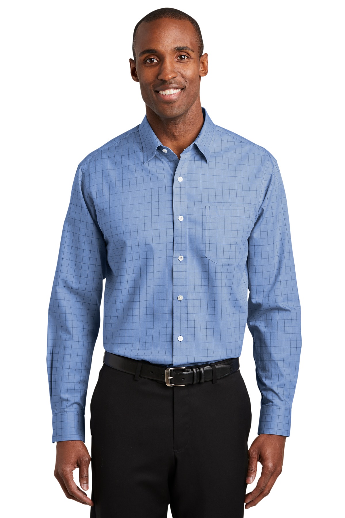  DISCONTINUED  Red House &#174;  Windowpane Plaid Non-Iron Shirt. RH70