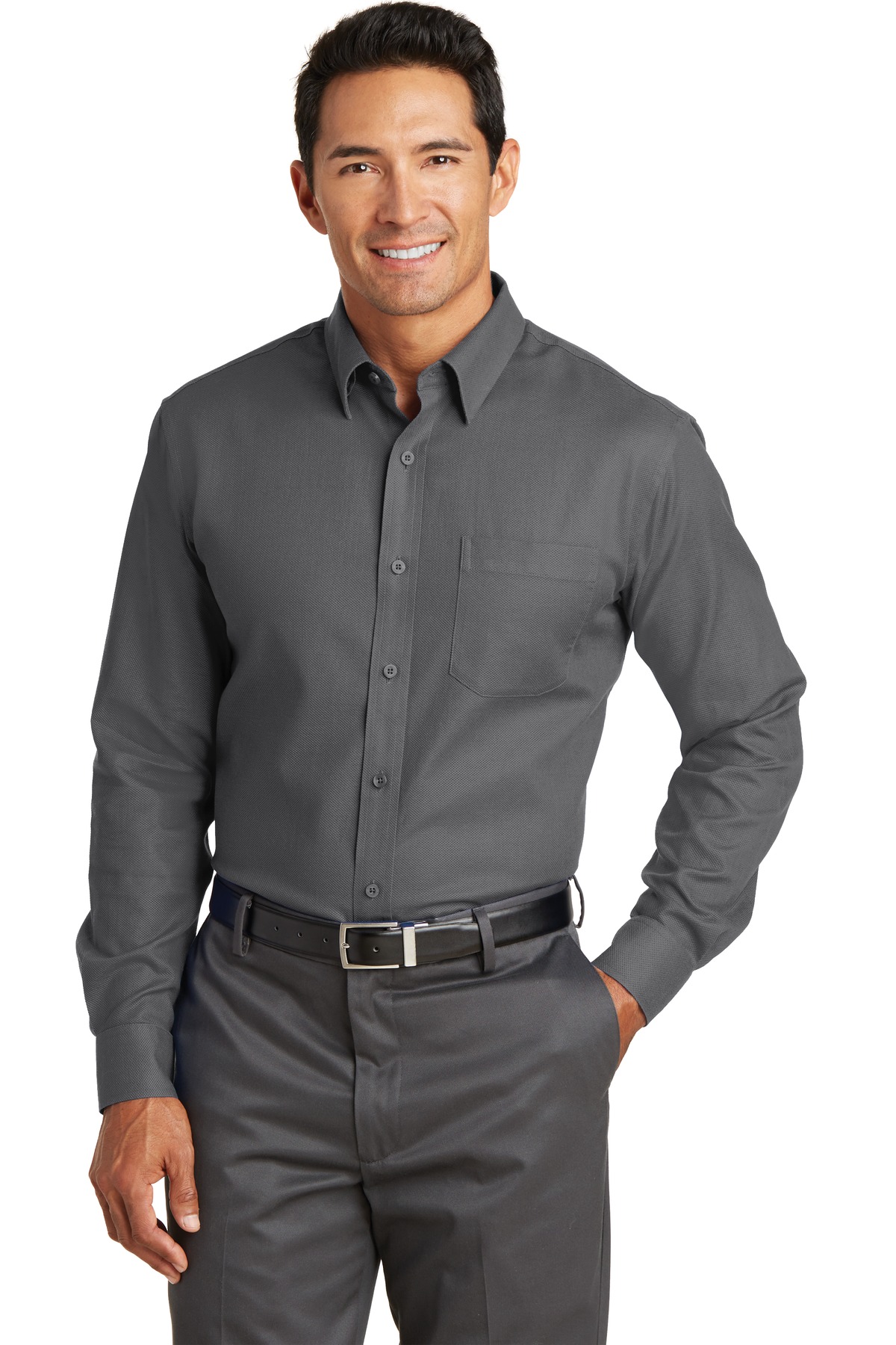  DISCONTINUED  Red House &#174;  Non-Iron Diamond Dobby Shirt. RH76
