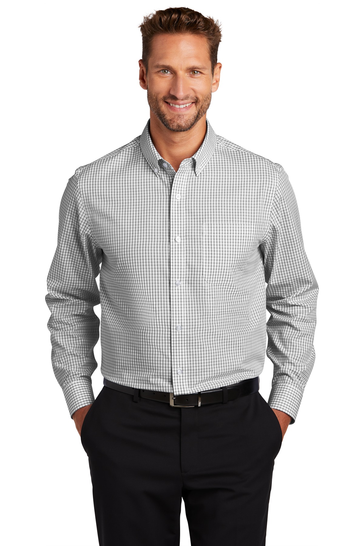  DISCONTINUED  Red House  &#174;  Open Ground Check Non-Iron Shirt RH85