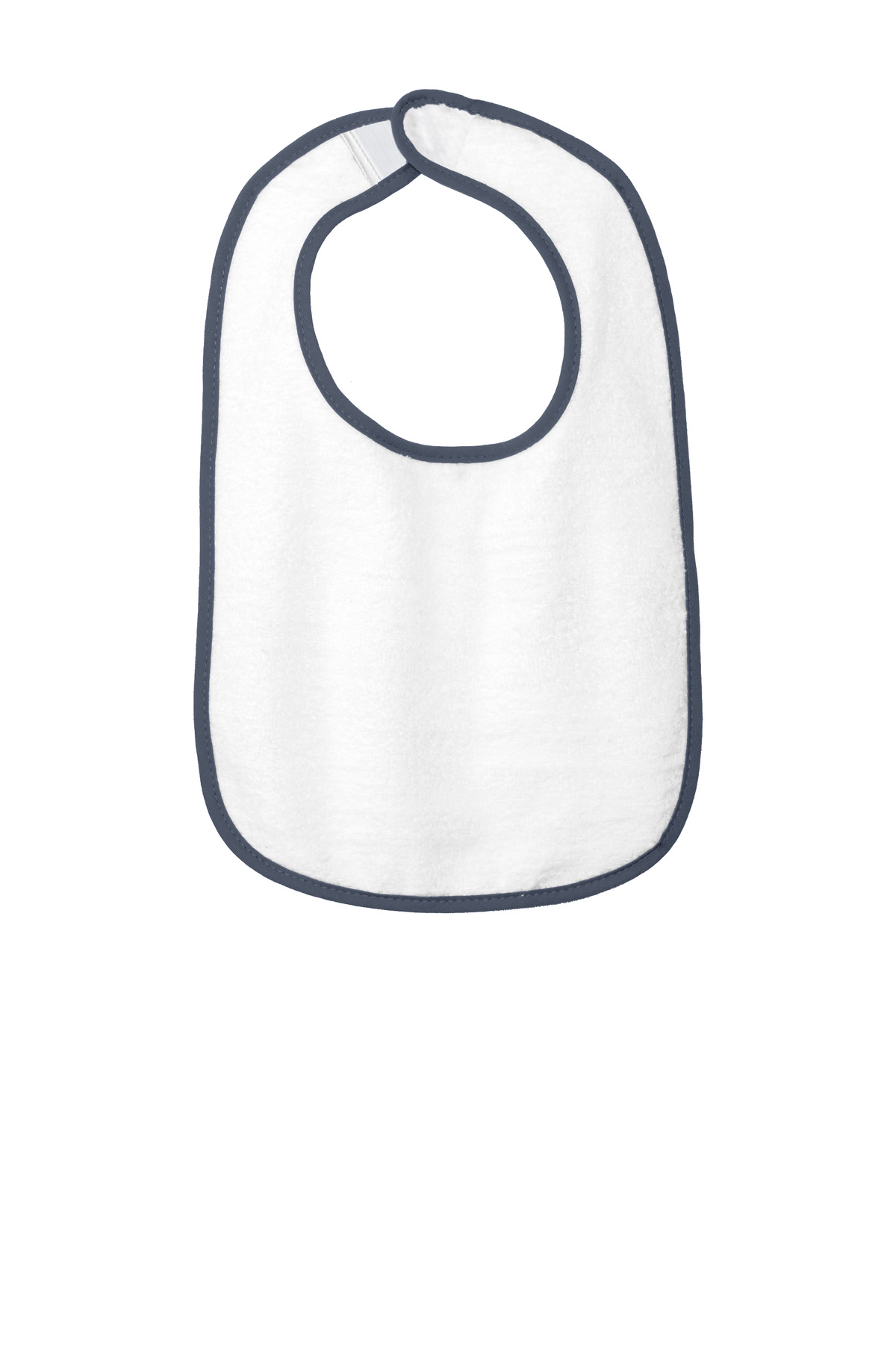 Rabbit Skins &#153;  Infant Contrast Trim Terry Bib. RS1003