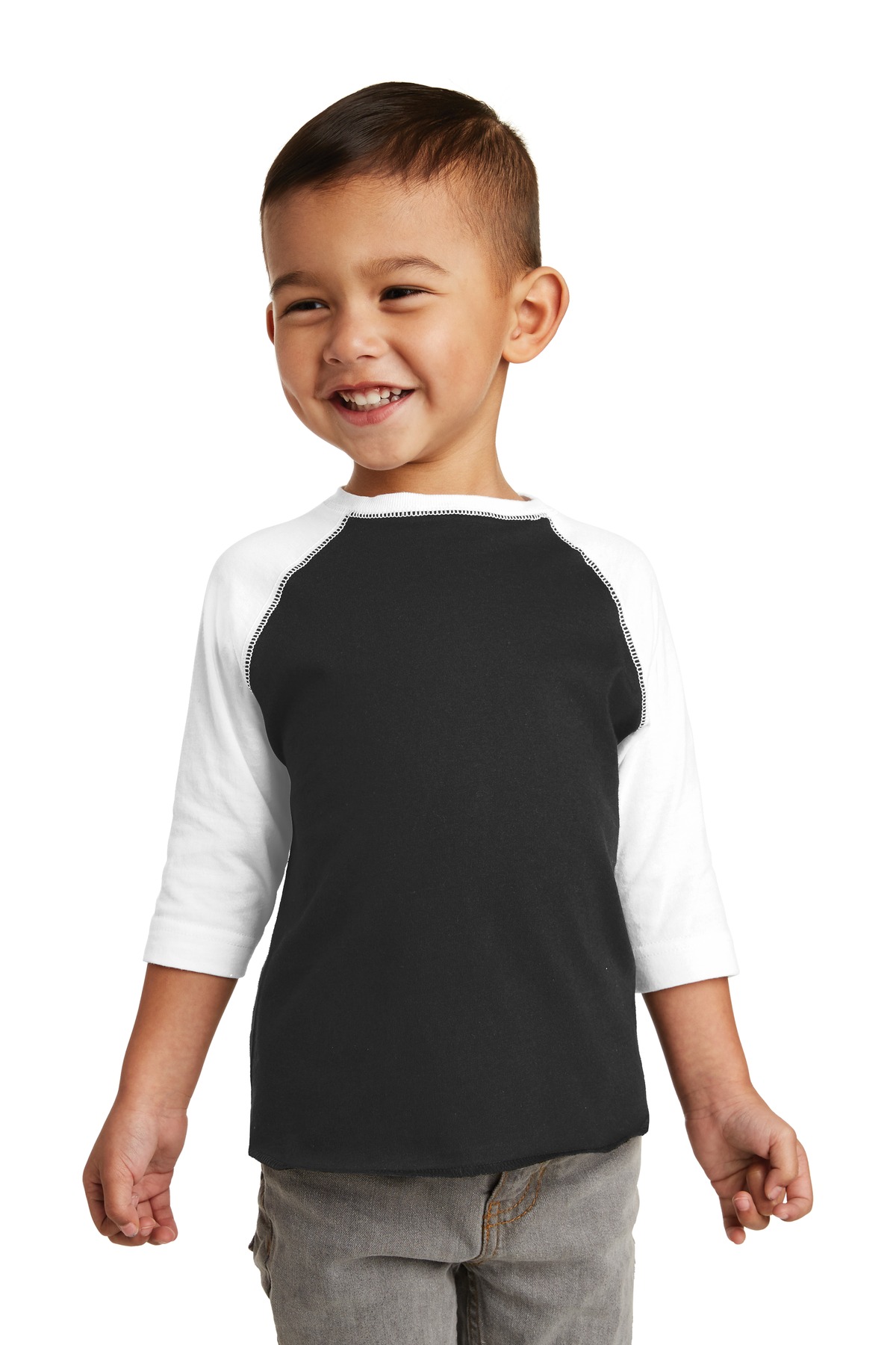  DISCONTINUED  Rabbit Skins &#153;  Toddler Baseball Fine Jersey Tee. RS3330