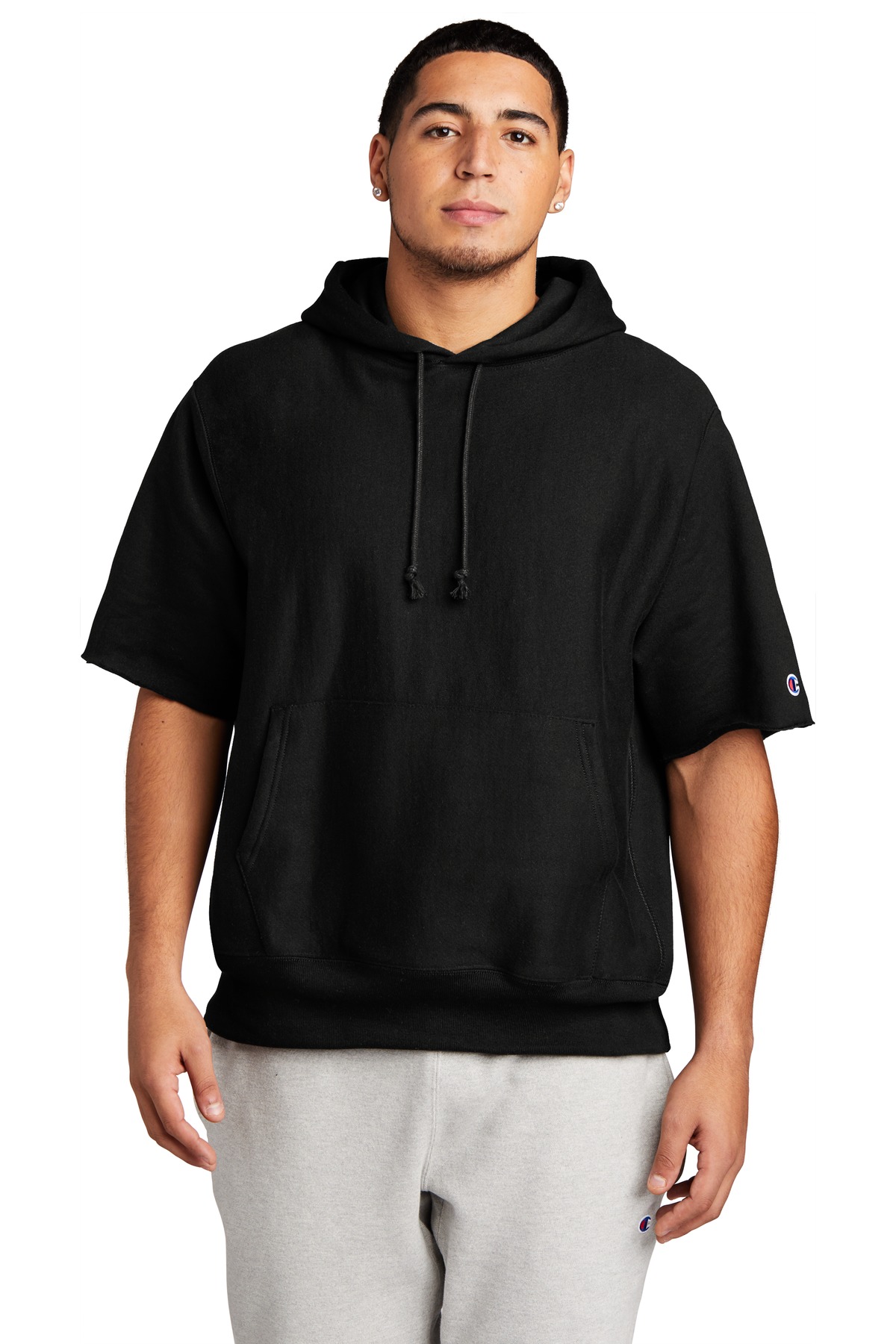 Champion  &#174;   Reverse Weave  &#174;   Short Sleeve Hooded Sweatshirt S101SS