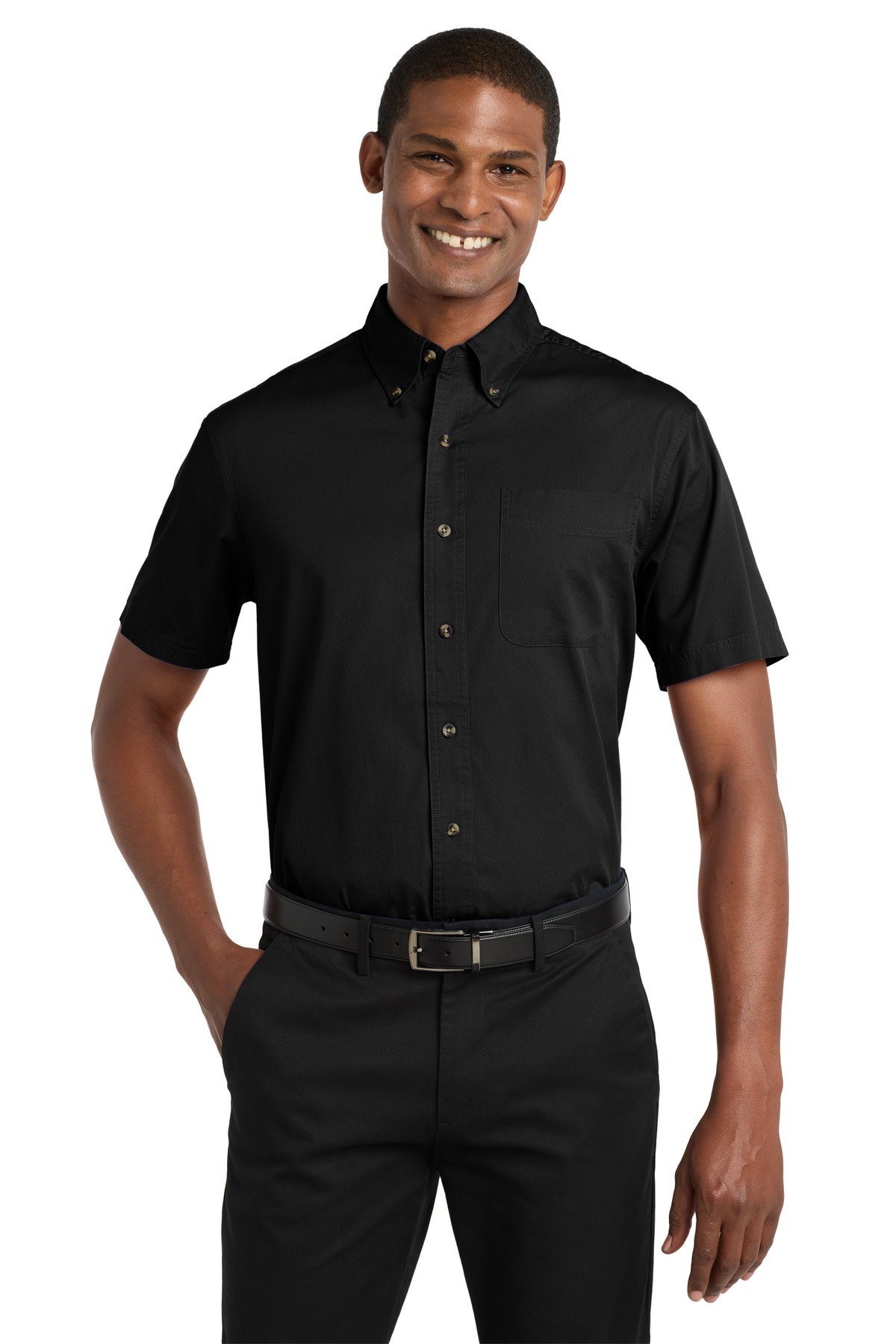 Port Authority &#174;  Short Sleeve Twill Shirt. S500T