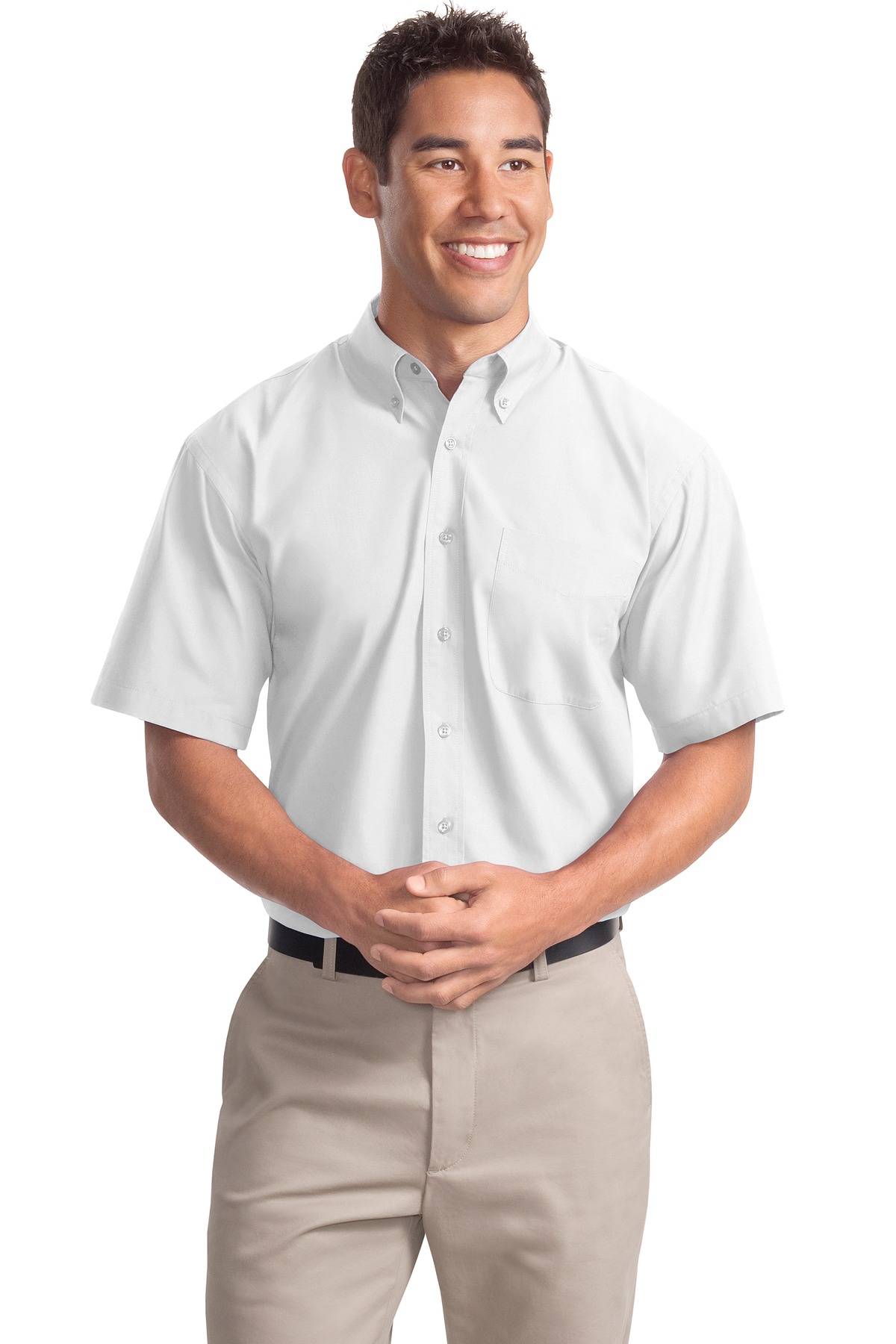  DISCONTINUED  Port Authority &#174;  Short Sleeve Easy Care, Soil Resistant Shirt.  S507
