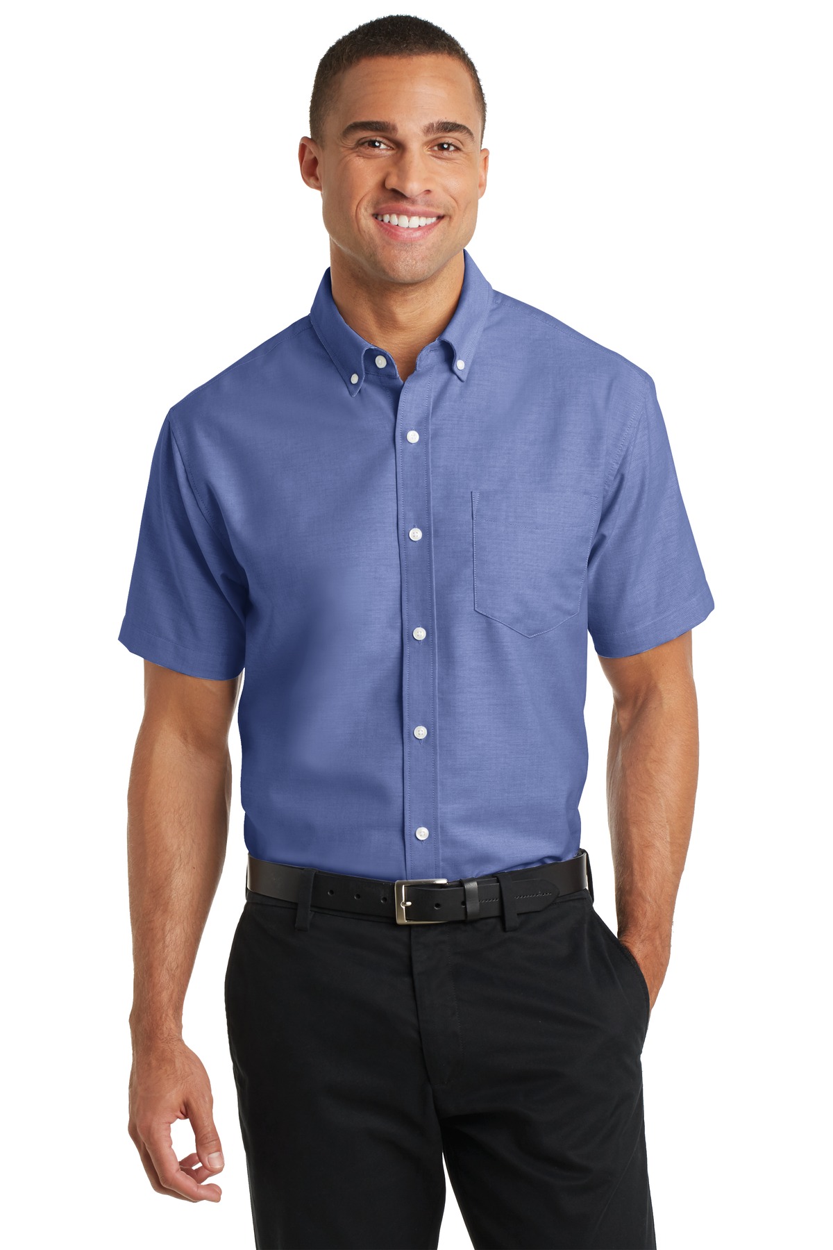 Port Authority &#174;  Short Sleeve SuperPro &#153;  Oxford Shirt. S659