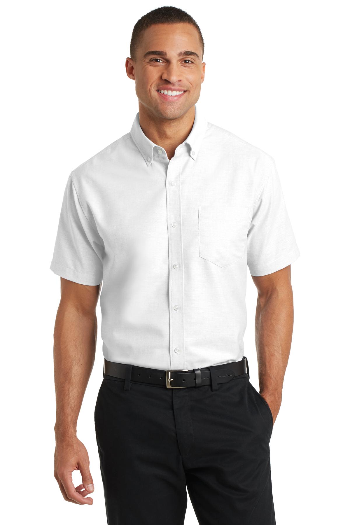 Port Authority &#174;  Short Sleeve SuperPro &#153;  Oxford Shirt. S659