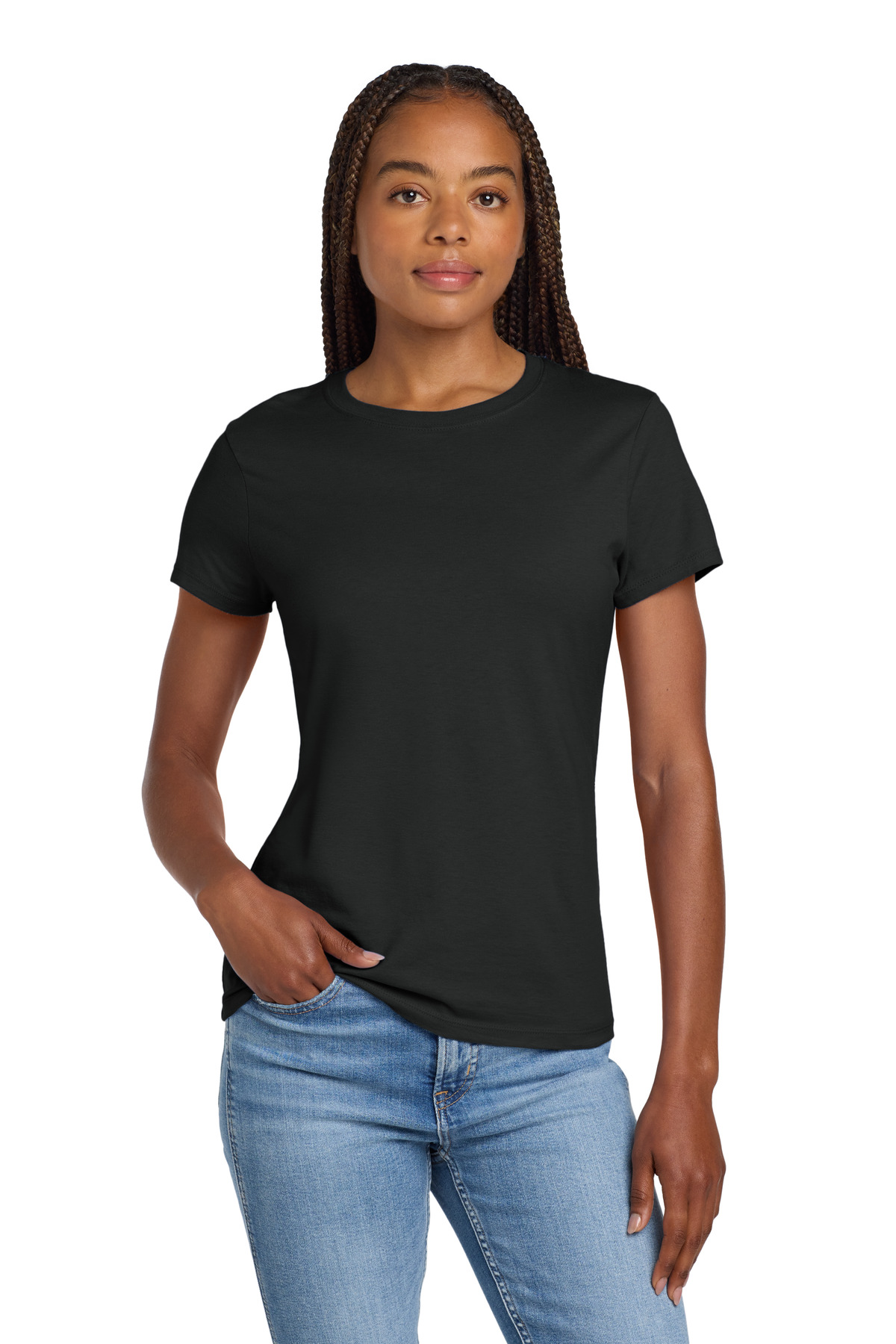 Hanes &#174;  Women's Perfect-T Cotton T-Shirt. SL04