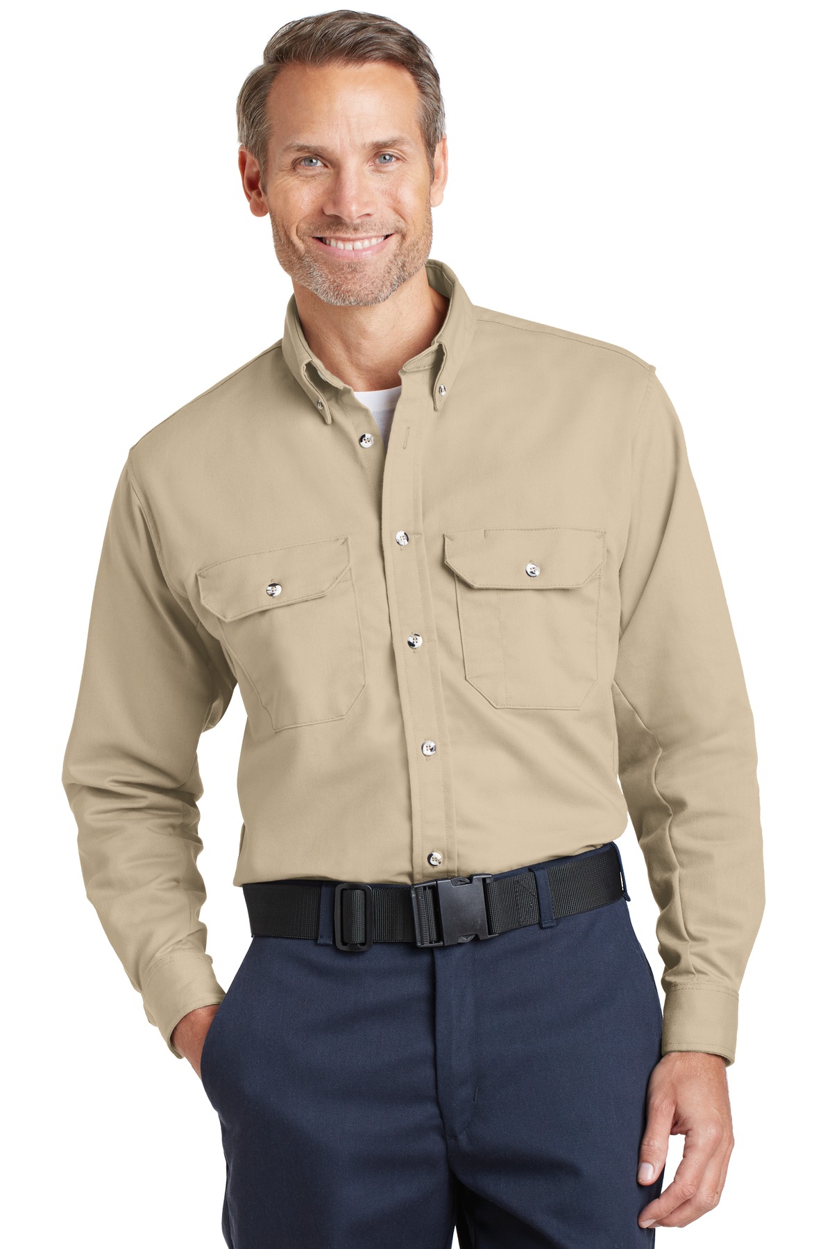 Bulwark &#174;  EXCEL FR &#174;  ComforTouch &#174;  Dress Uniform Shirt. SLU2