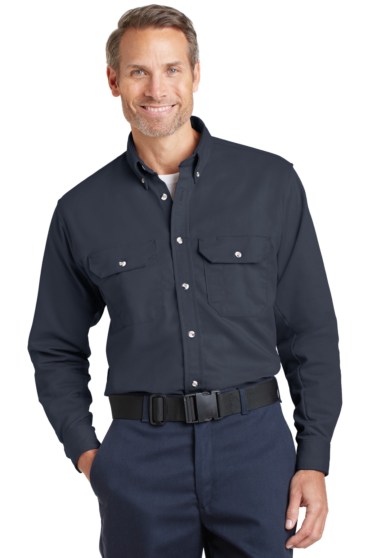 Bulwark &#174;  EXCEL FR &#174;  ComforTouch &#174;  Dress Uniform Shirt. SLU2