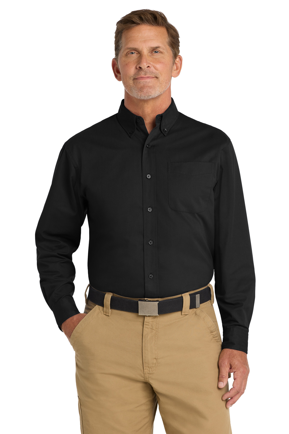CornerStone &#174;  - Long Sleeve SuperPro &#153;  Twill Shirt. SP17