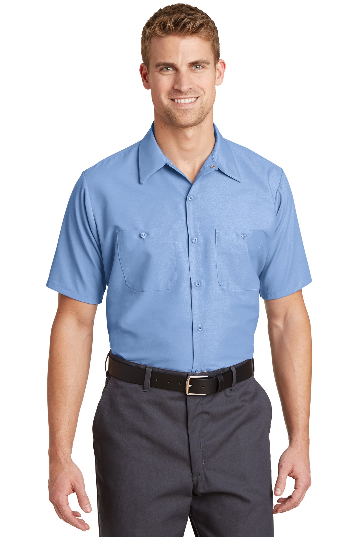 Red Kap &#174;  Short Sleeve Industrial Work Shirt.  SP24