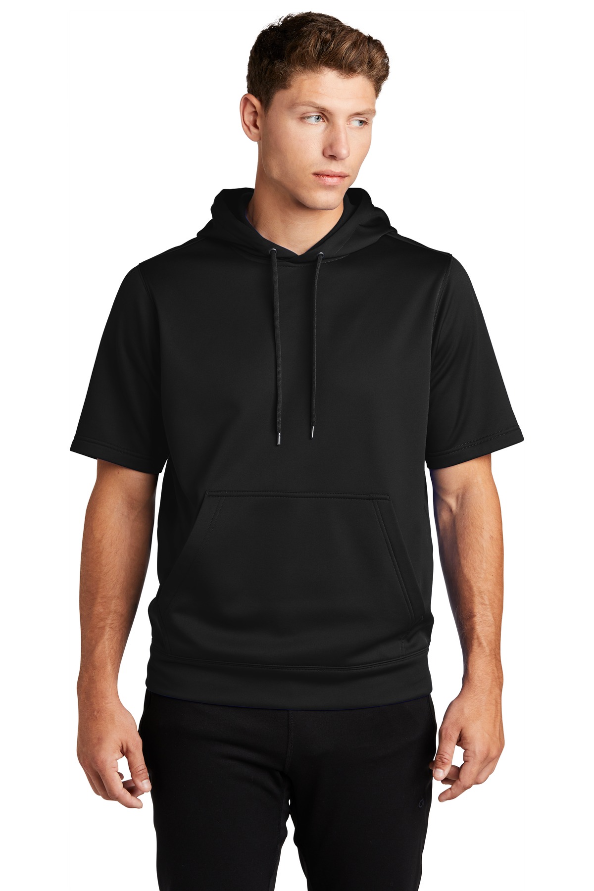 Sport-Tek  &#174;  Sport-Wick  &#174;  Fleece Short Sleeve Hooded Pullover. ST251