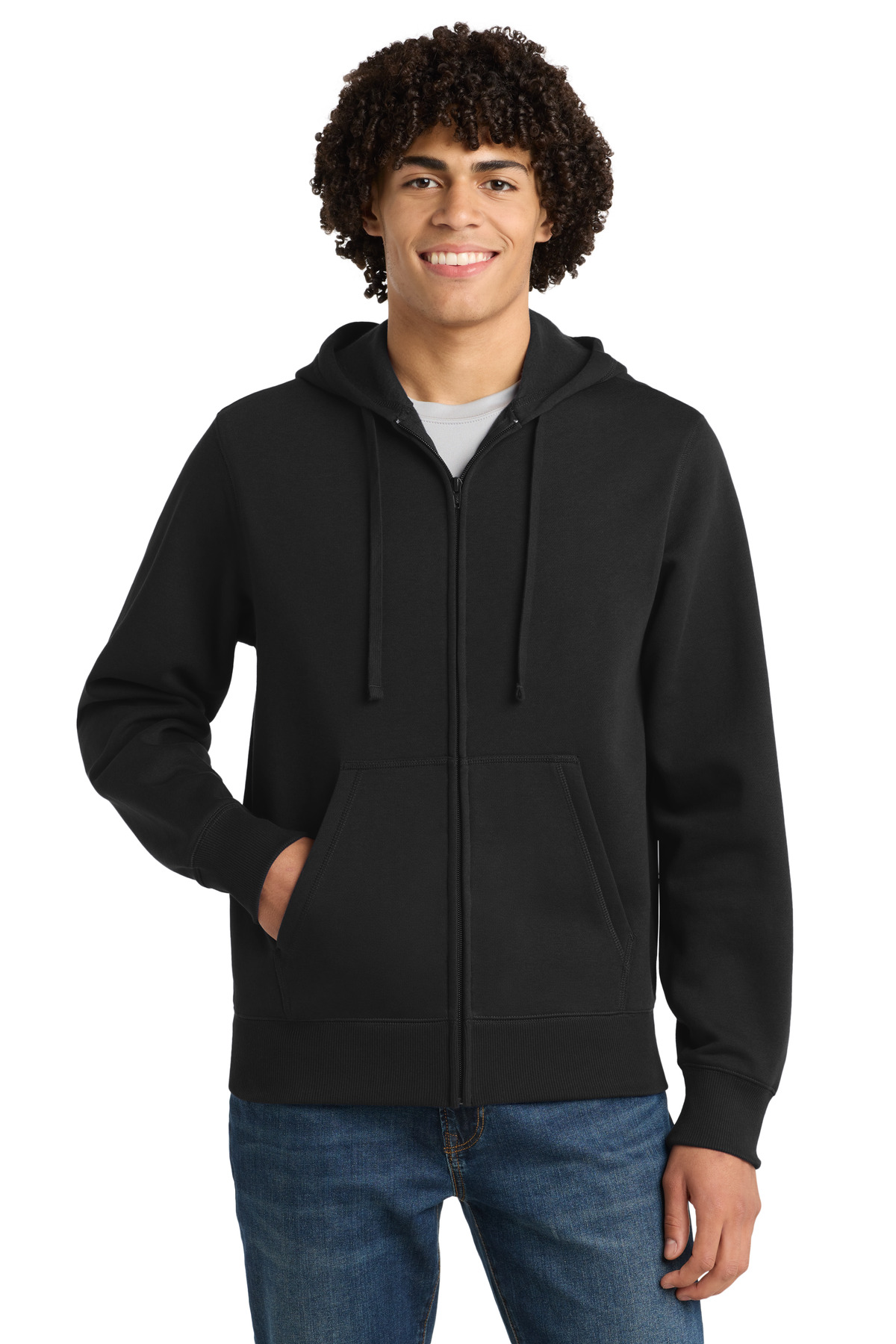 Sport-Tek &#174;  Full-Zip Hooded Sweatshirt. ST258