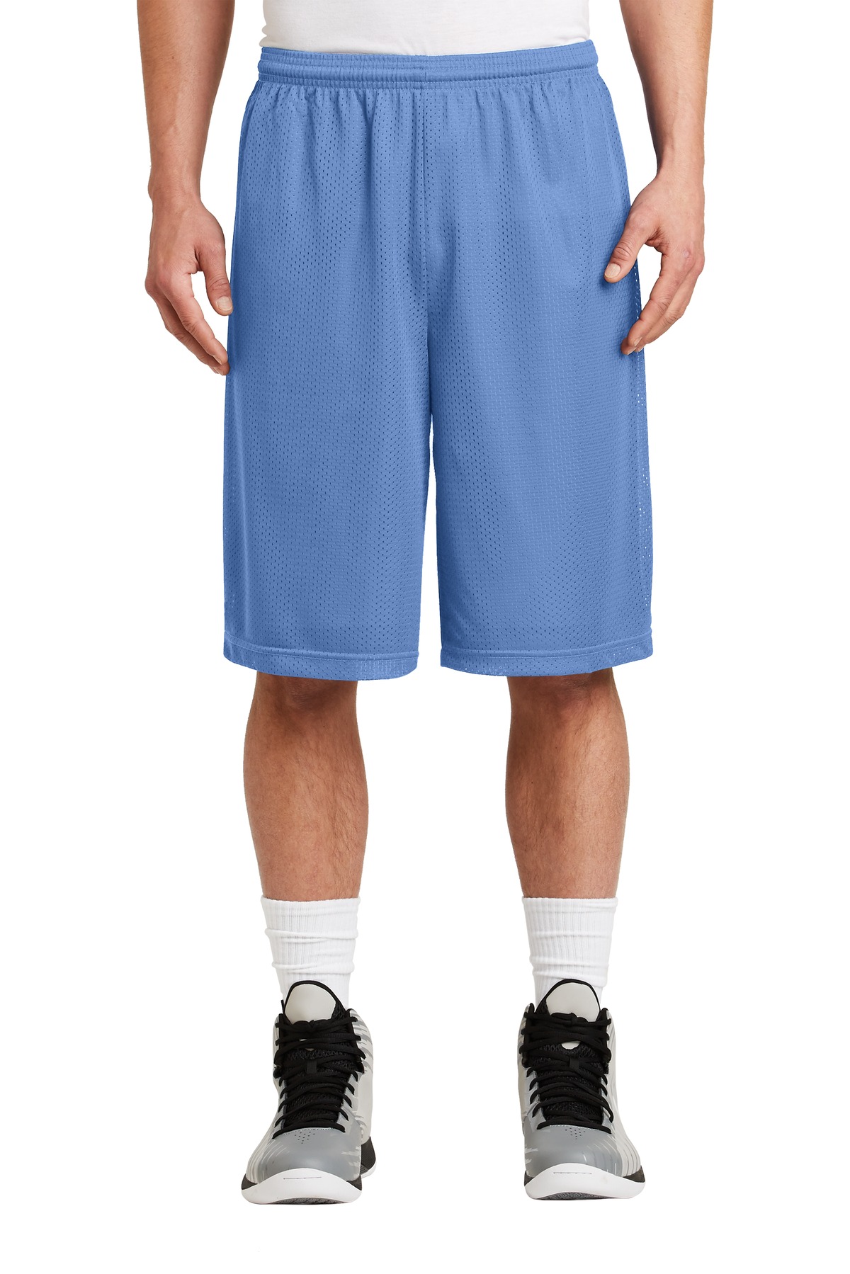  DISCONTINUED  Sport-Tek &#174;  Extra Long PosiCharge &#174;  Classic Mesh Short. ST511
