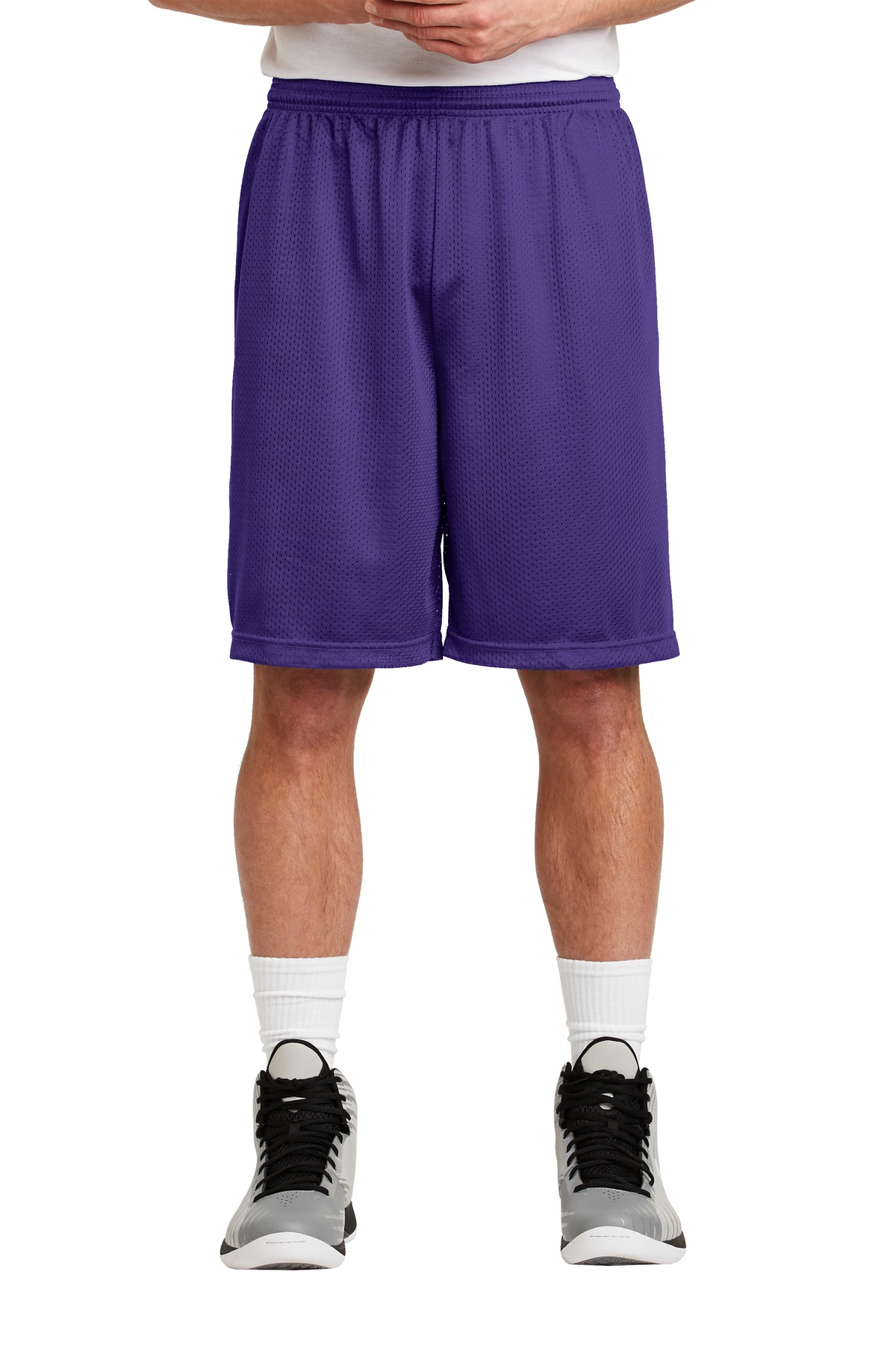 Sport-Tek &#174;  Long PosiCharge &#174;  Classic Mesh Short. ST515