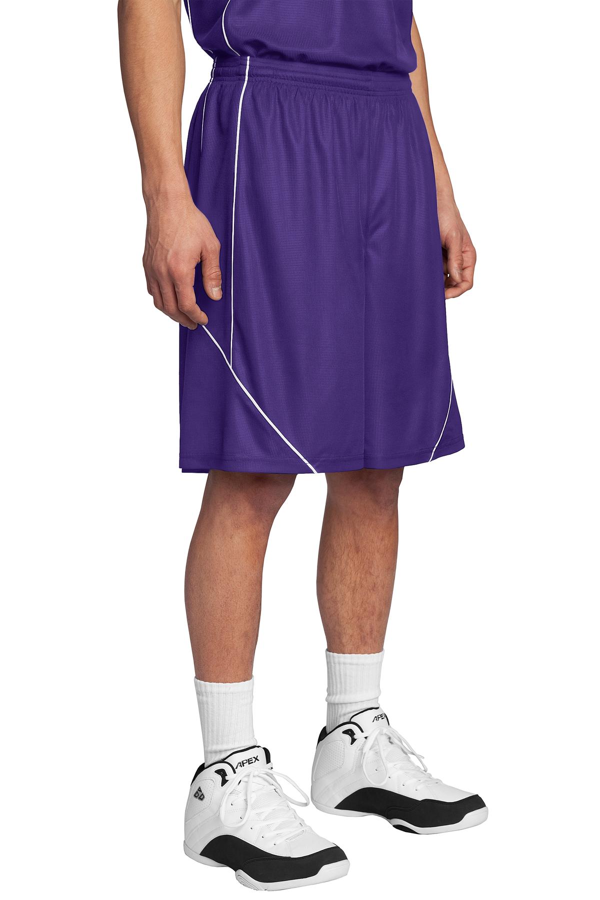 Sport-Tek &#174;  PosiCharge &#174;  Mesh Reversible Spliced Short. T565