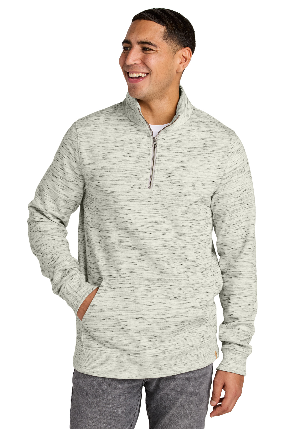  DISCONTINUED  tentree &#174;  Space Dye Fleece 1/4-Zip TTCM6107