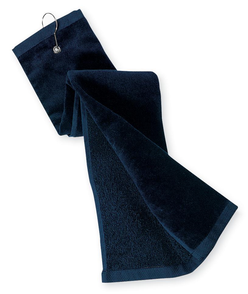 Port Authority &#174;  Grommeted Tri-Fold Golf Towel.  TW50