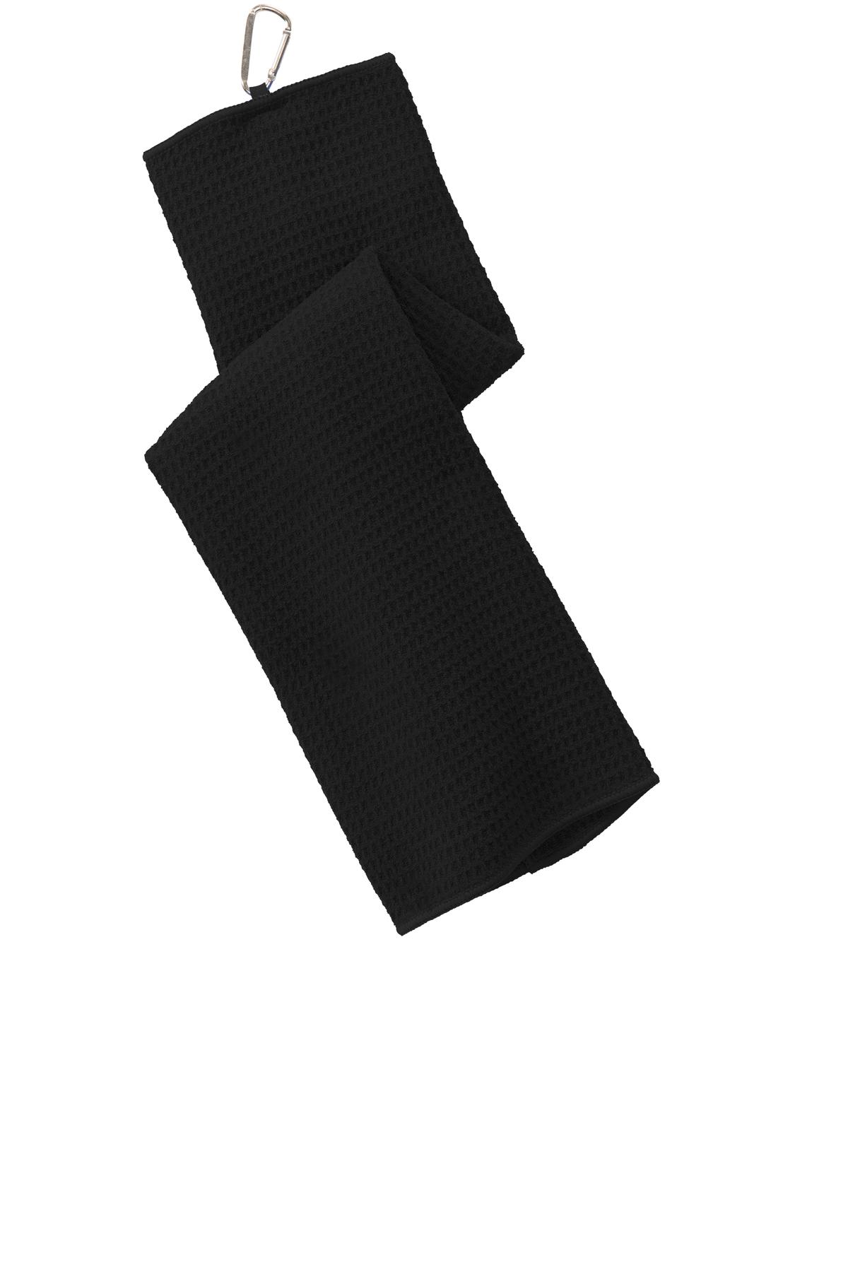 Port Authority &#174;  Waffle Microfiber Golf Towel. TW60