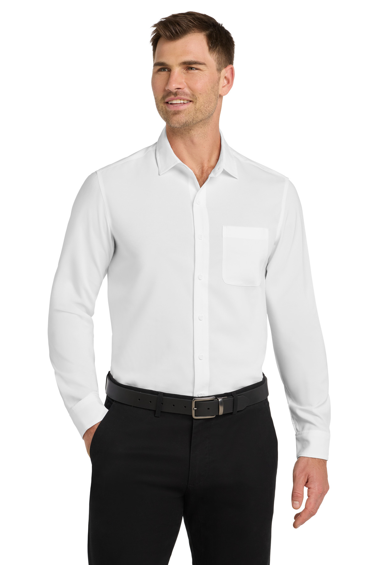 Port Authority  &#174;  Long Sleeve Performance Staff Shirt W401