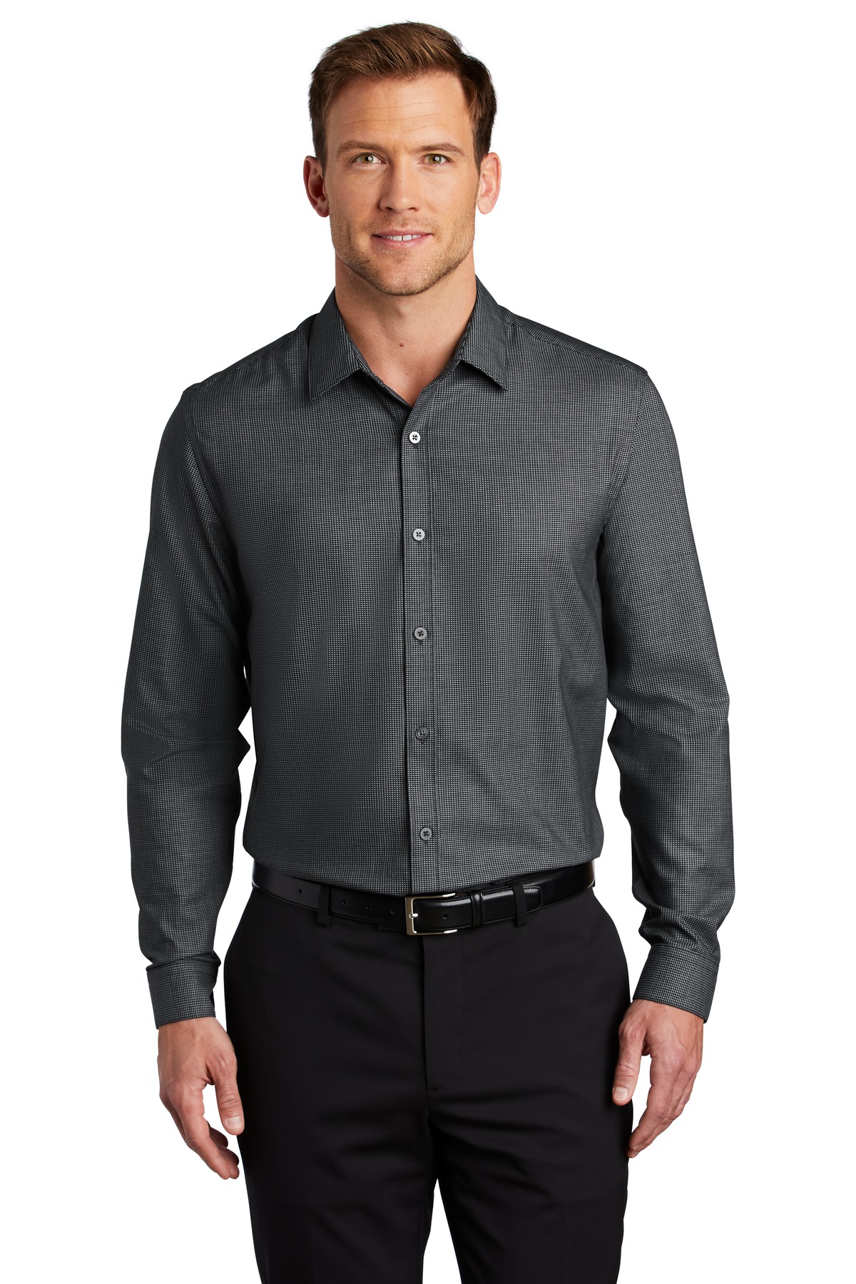 Port Authority  &#174;  Pincheck Easy Care Shirt W645