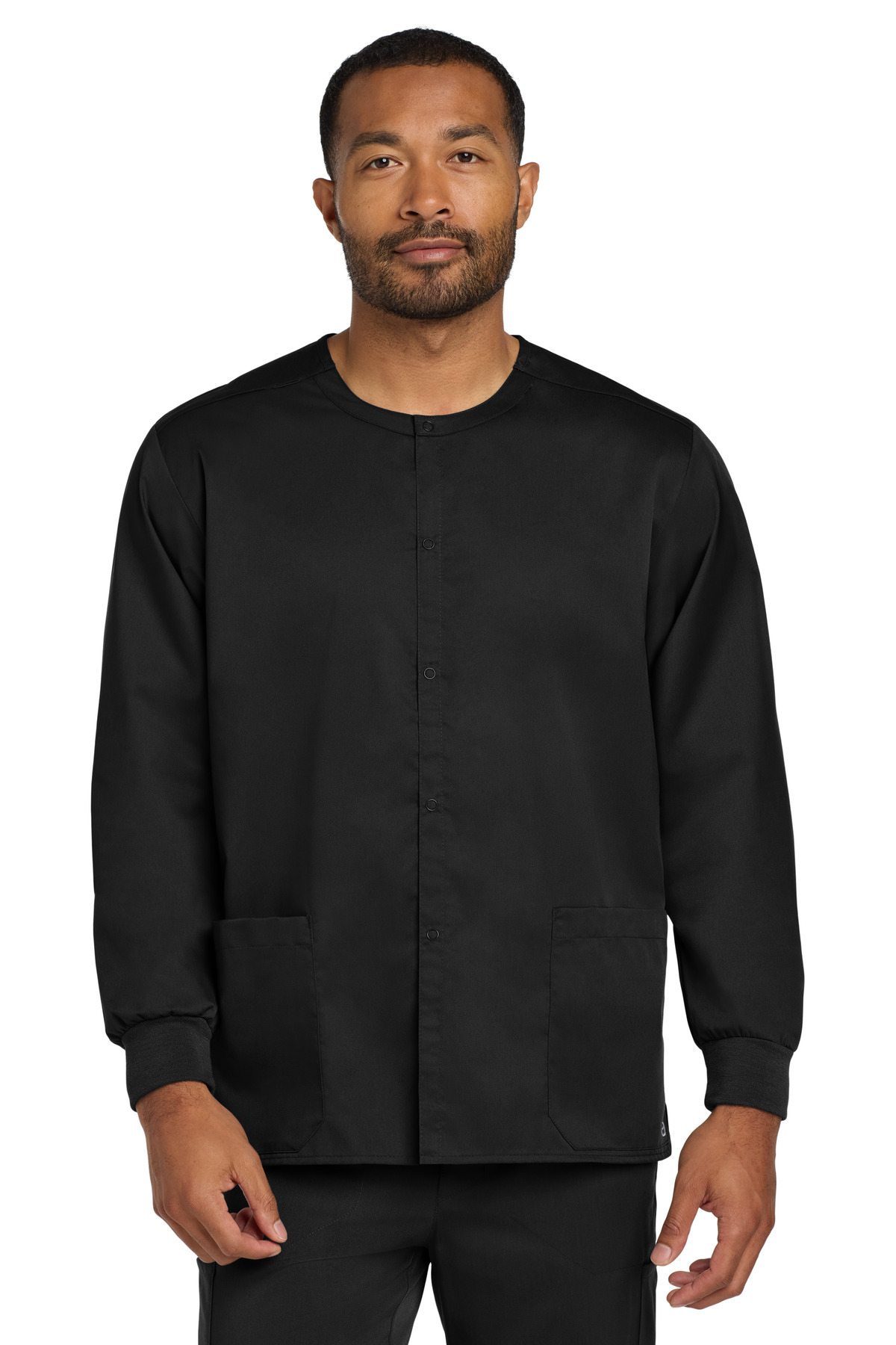 Wink &#174;  Unisex WorkFlex Snap-Front Scrub Jacket WW3080