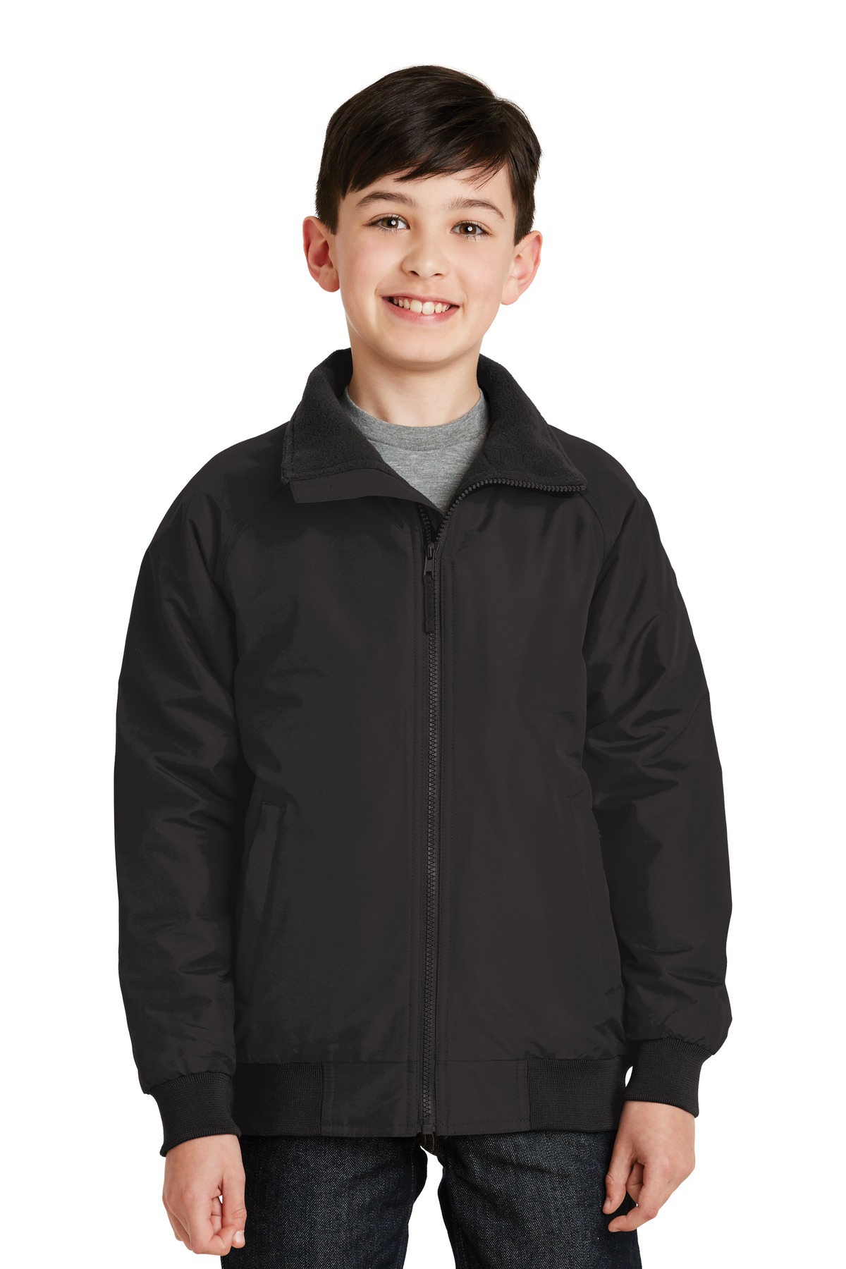 DISCONTINUED  Port Authority &#174;  Youth Charger Jacket. Y328