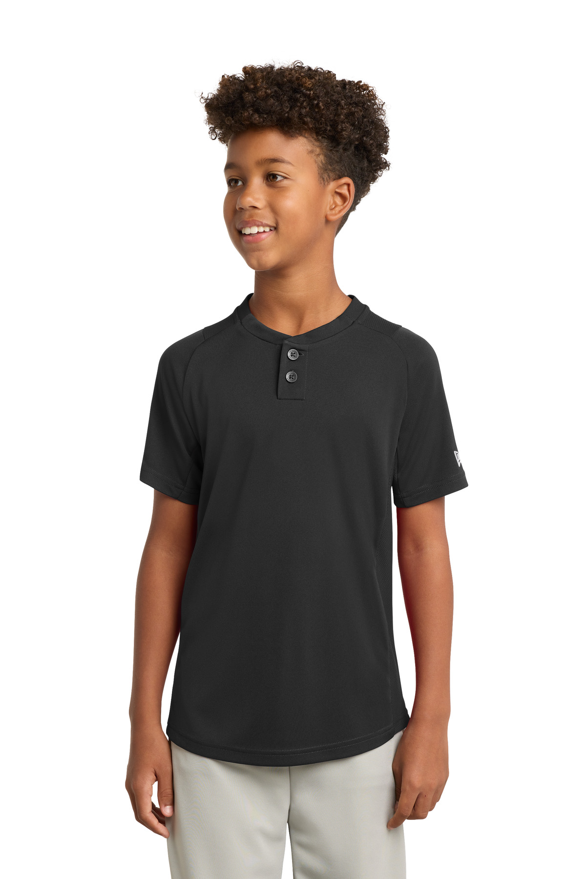 New Era  &#174;  Youth Diamond Era 2-Button Jersey. YNEA221