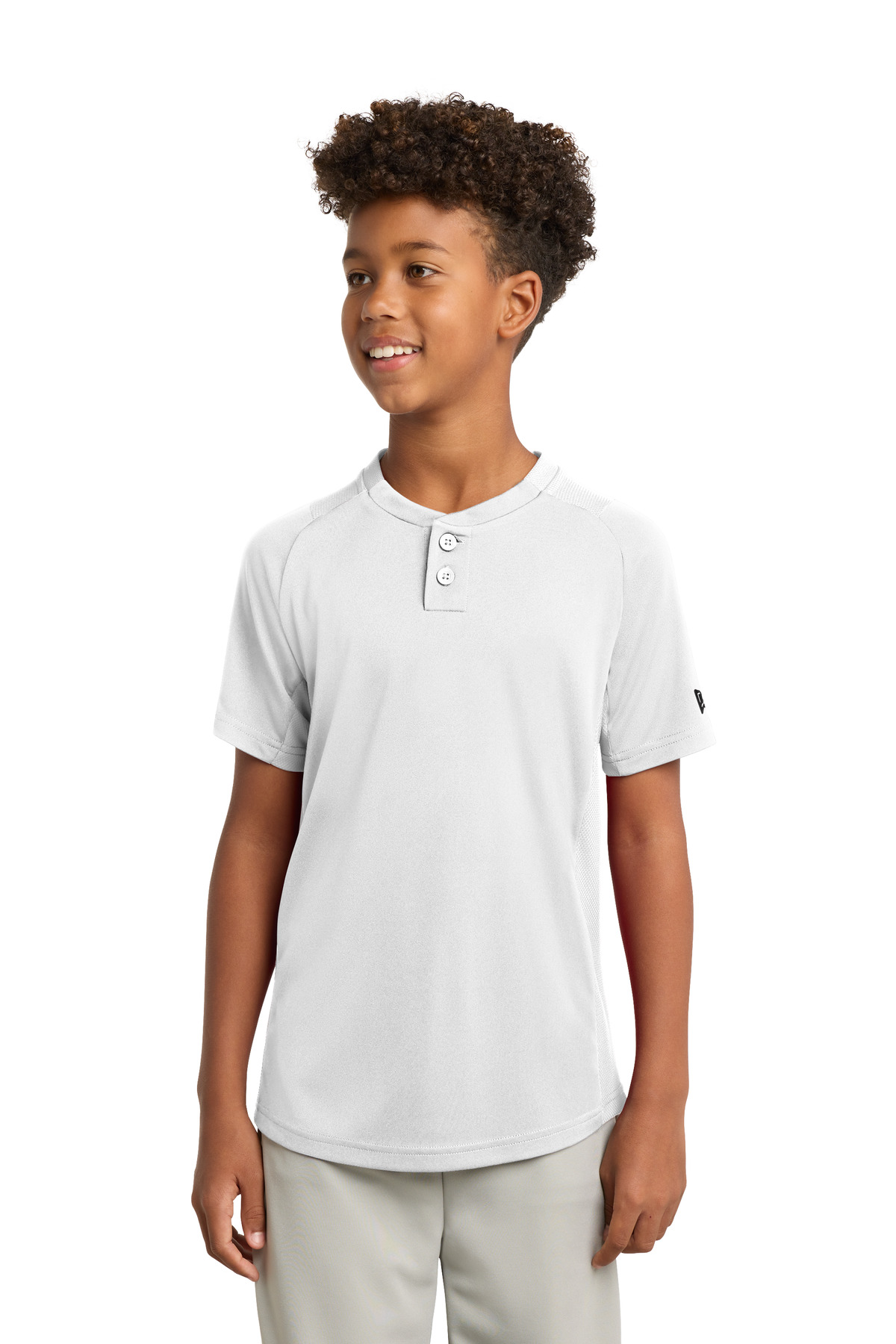 New Era  &#174;  Youth Diamond Era 2-Button Jersey. YNEA221