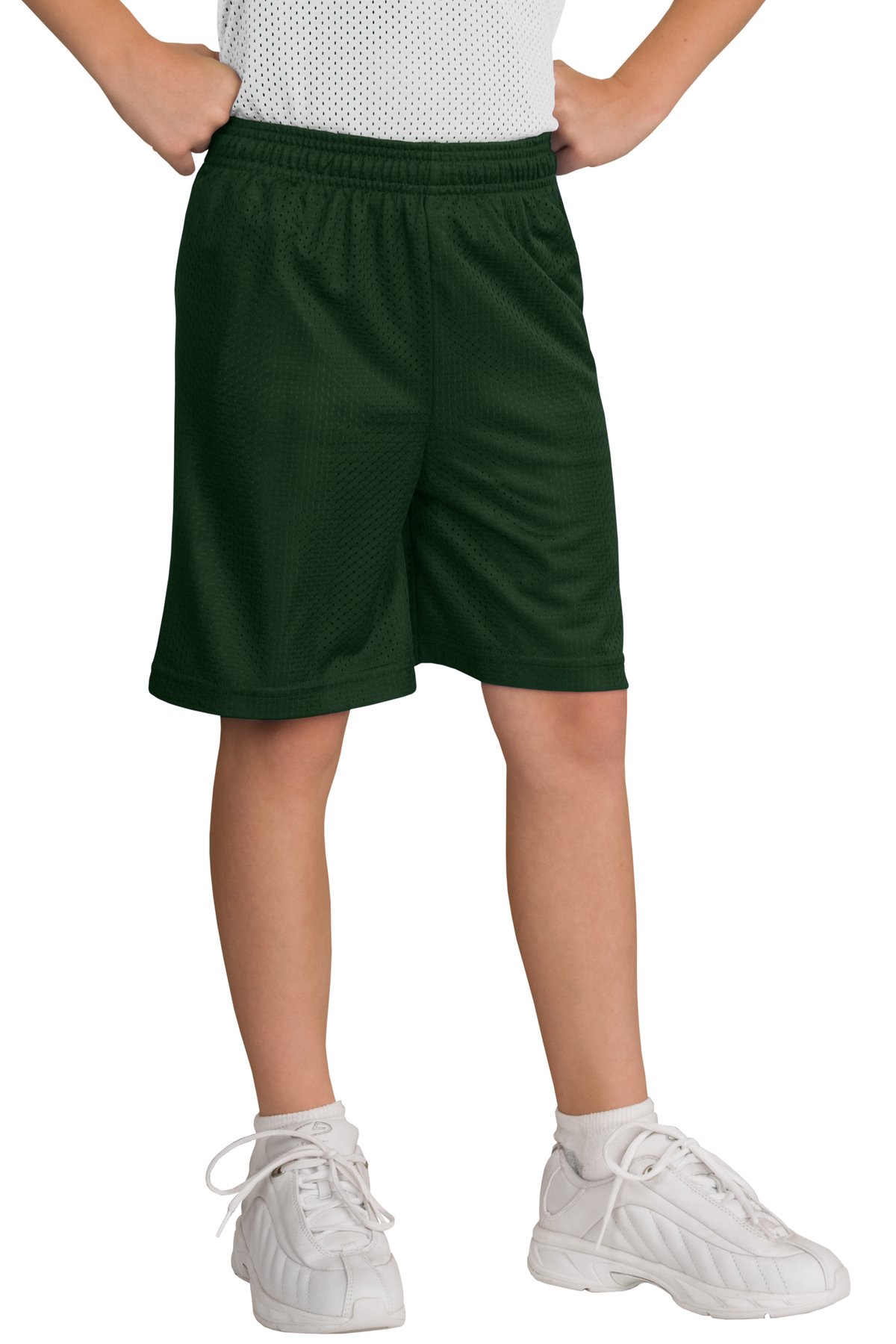 DISCONTINUED  Sport-Tek &#174;  Youth Mesh Short.  YT510
