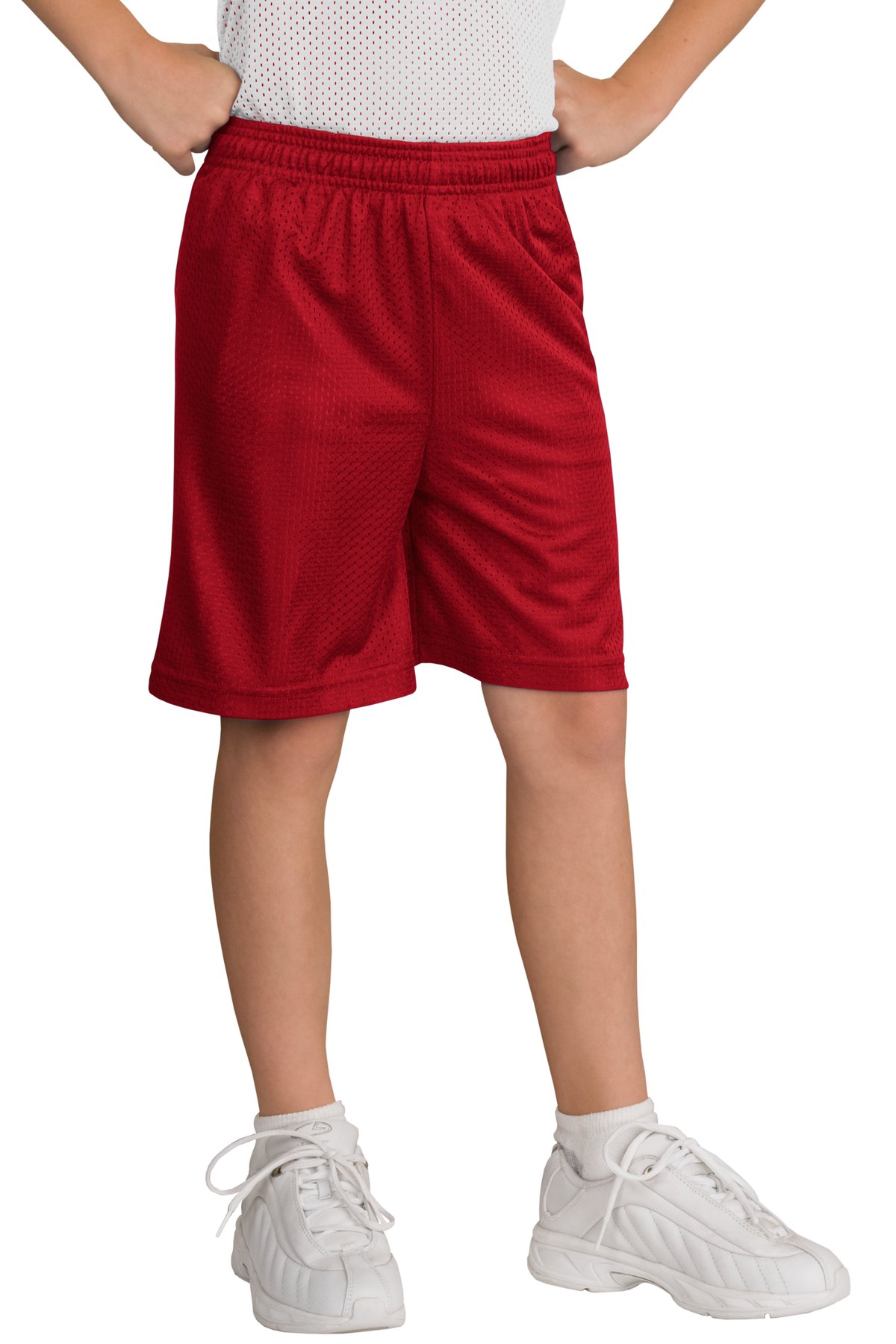  DISCONTINUED  Sport-Tek &#174;  Youth Mesh Short.  YT510
